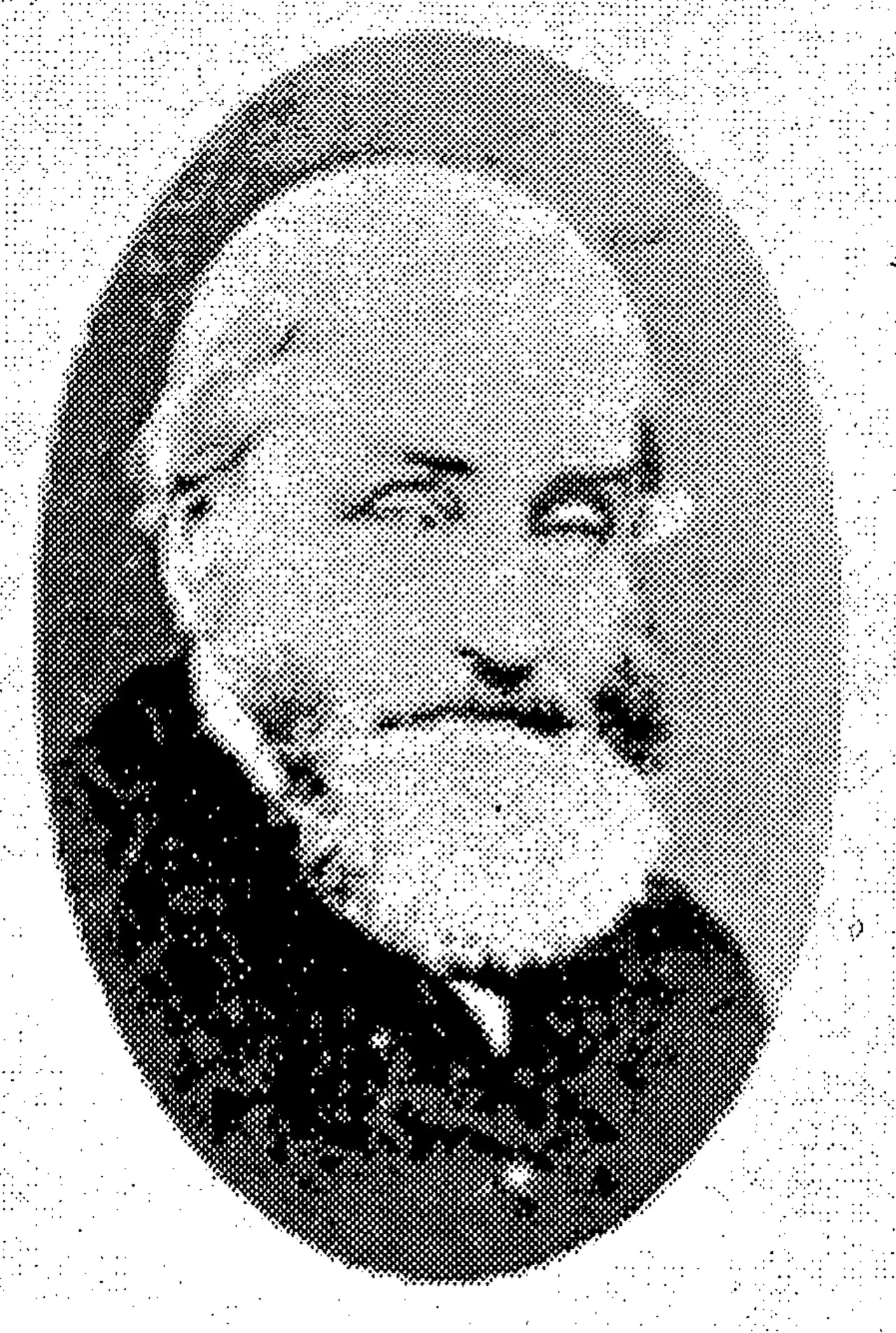 Porträt von Alfred Bussell (1814–1882) – Gedenkseite