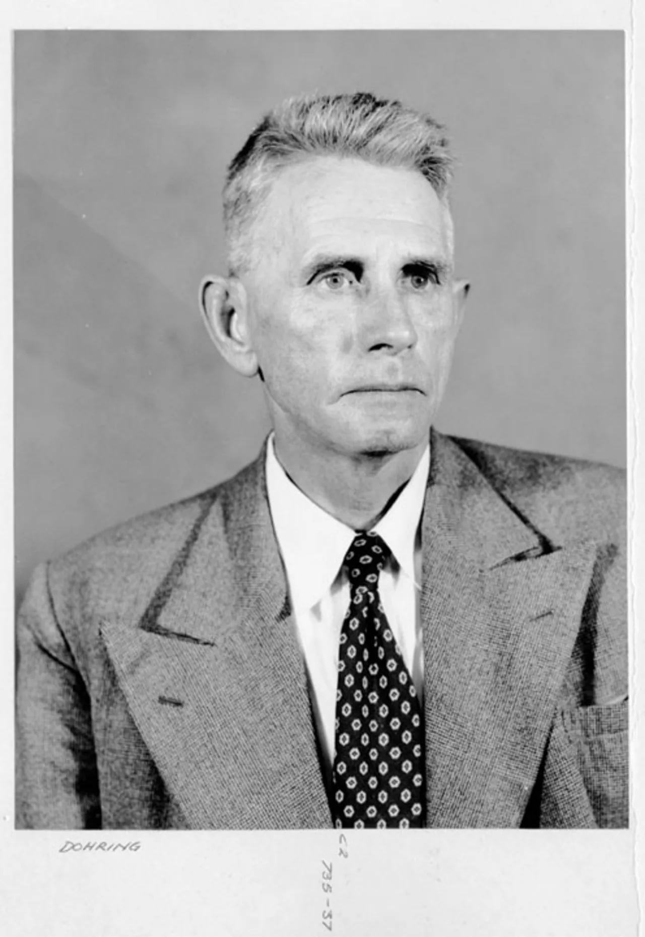 Porträt von Alfred Dohring (1896–1982) – Gedenkseite