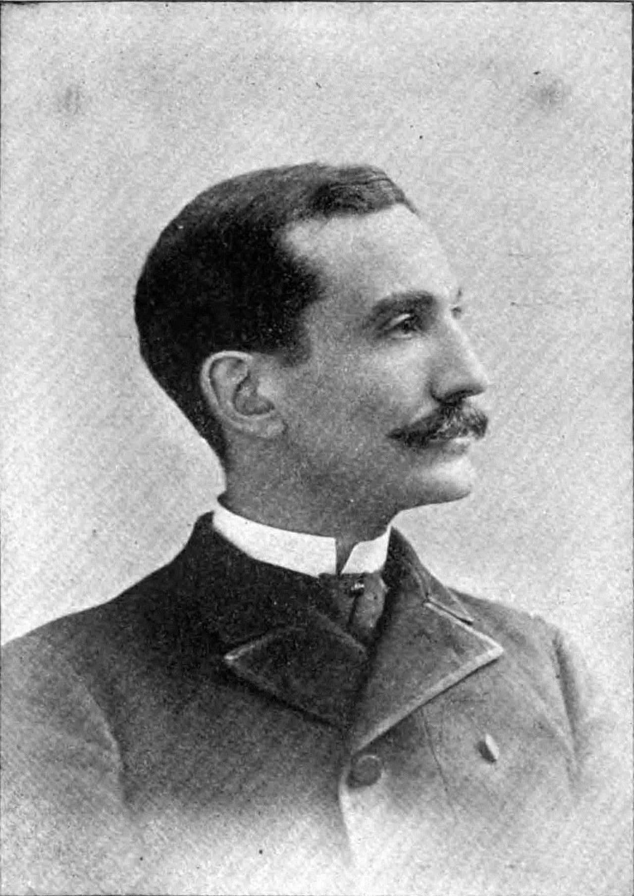 Porträt von Alfred Dudley Turner (1854–1888) – Gedenkseite
