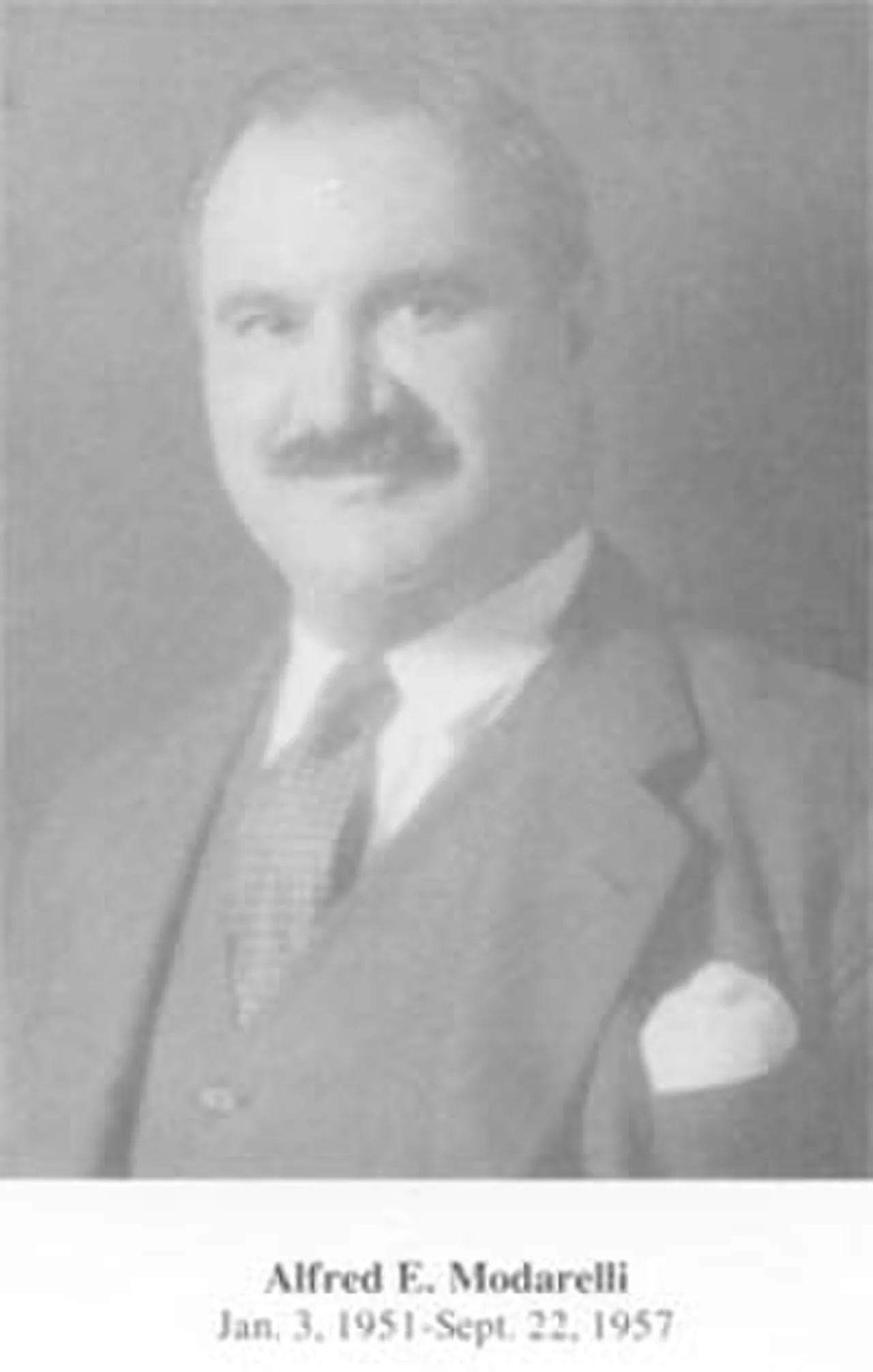 Portrait of Alfred Egidio Modarelli (1898–1957) – memorial page