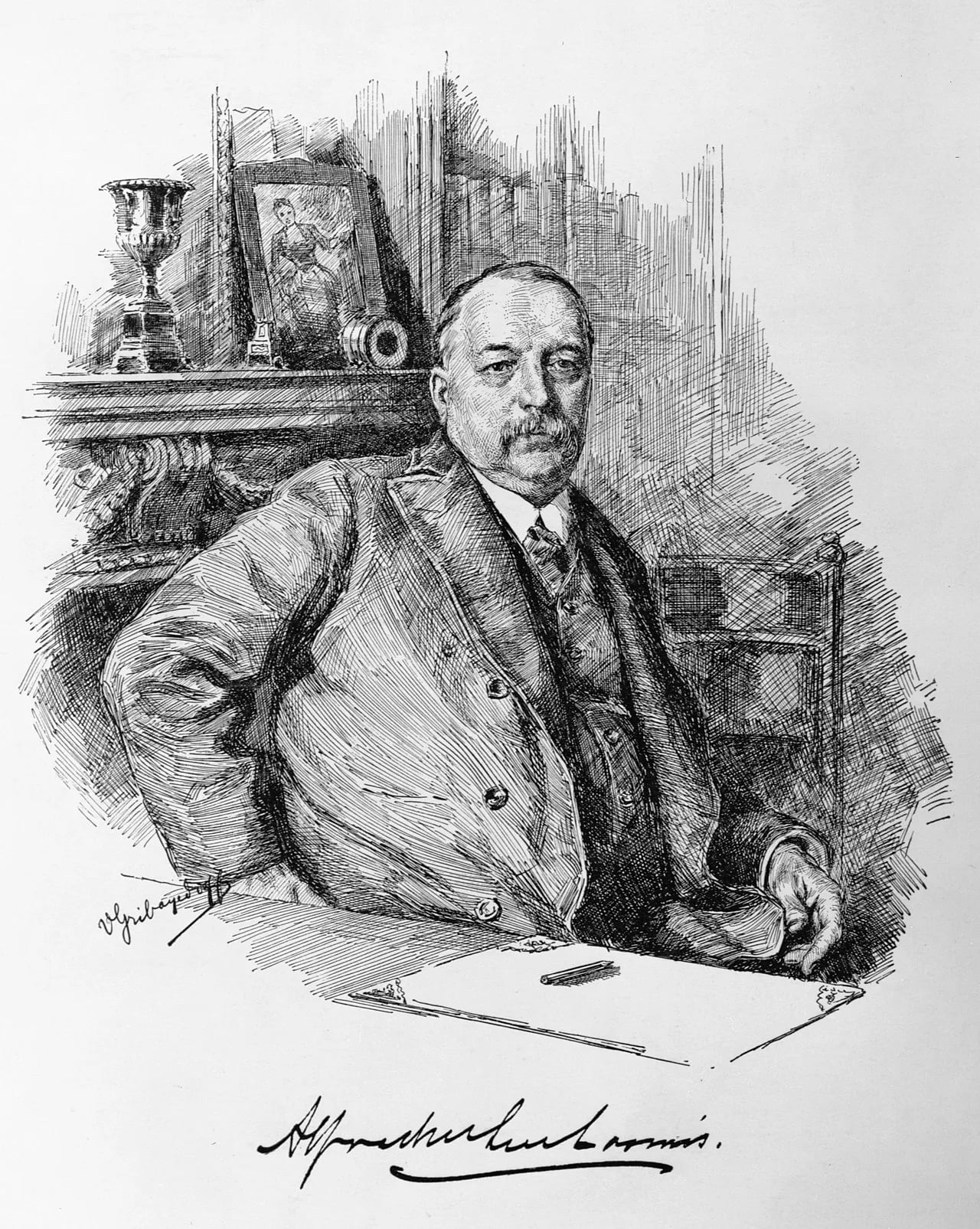 Portrait of Alfred Lebbeus Loomis (1831–1895) – memorial page