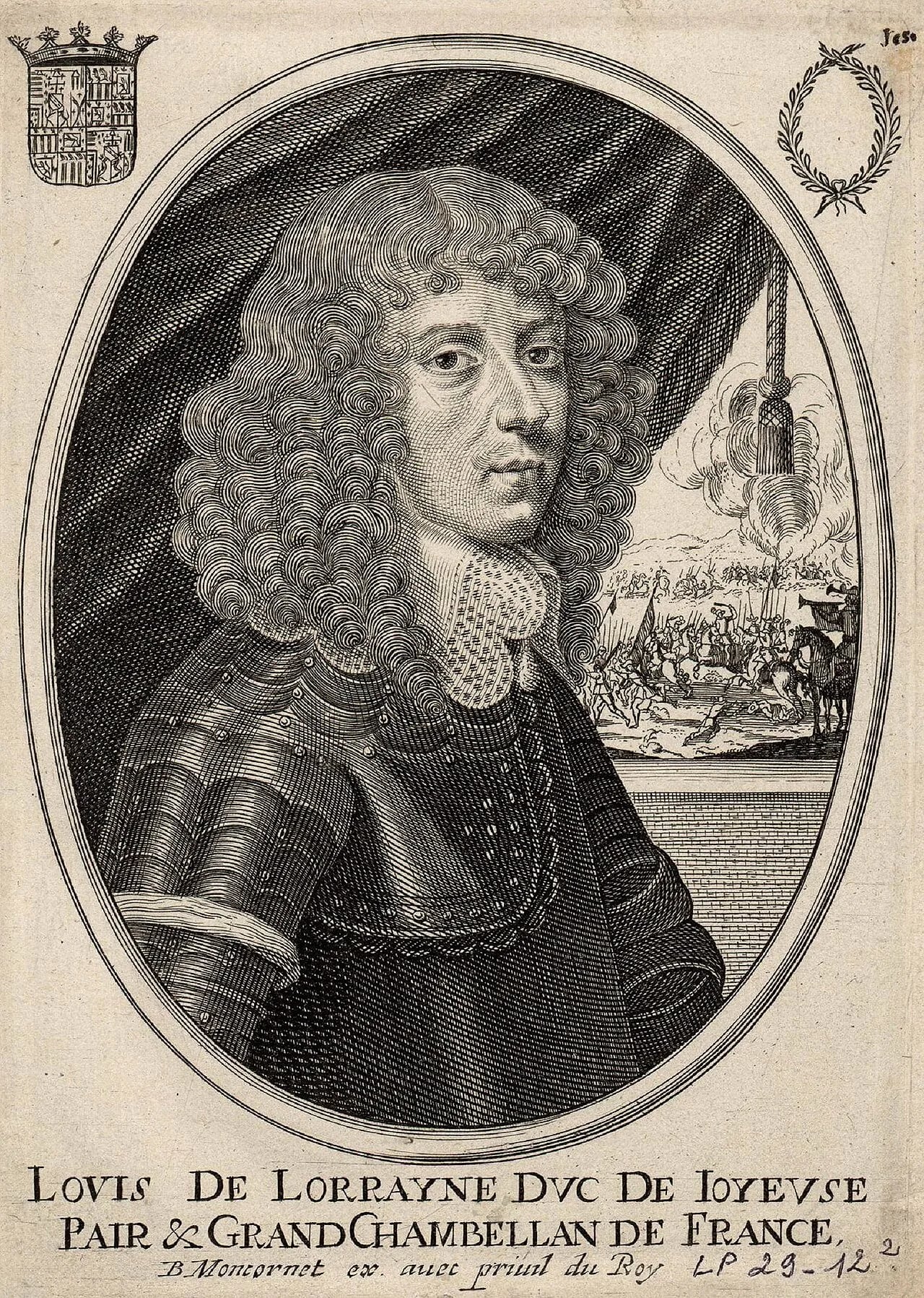 Portrait of Louis de Lorraine, duc de Joyeuse (1622–1654) – memorial page