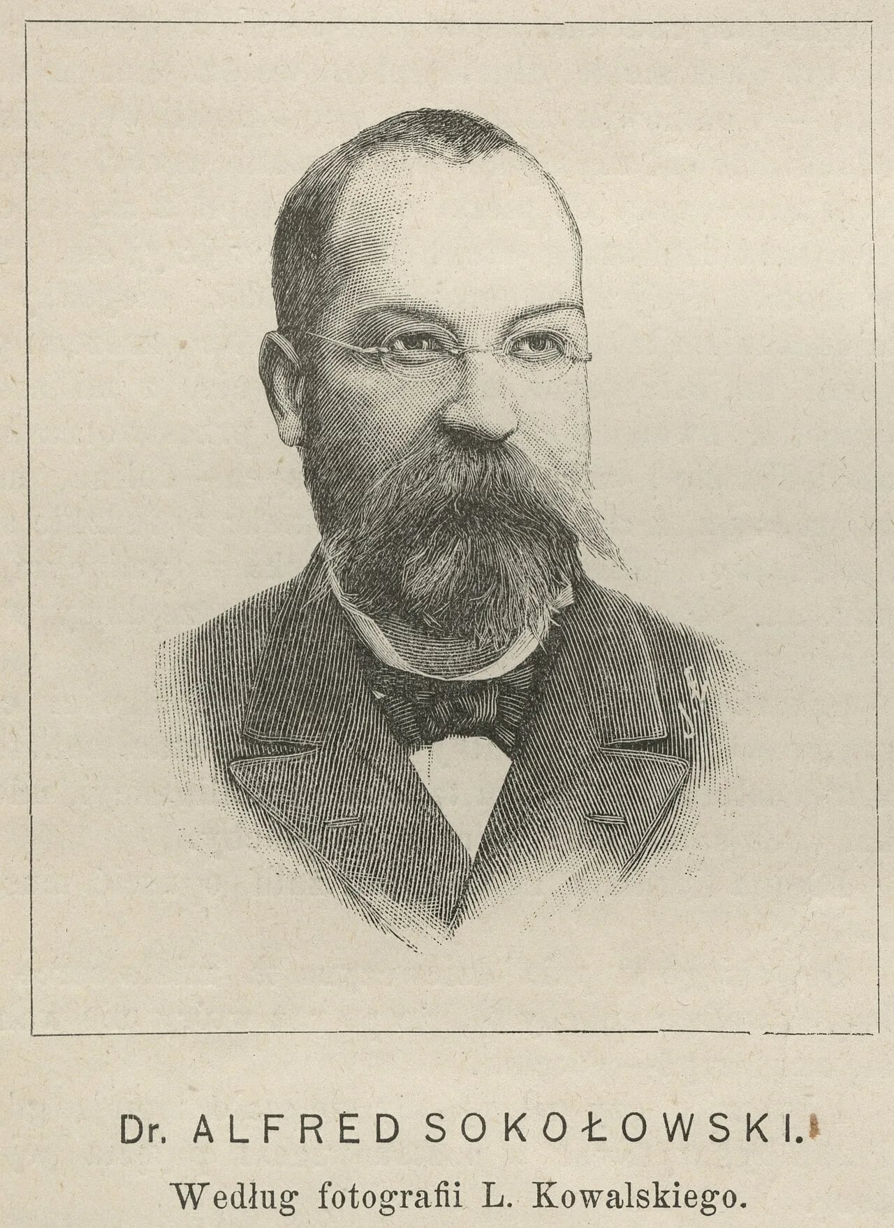 Portrait of Alfred Sokołowski (1849–1924) – memorial page