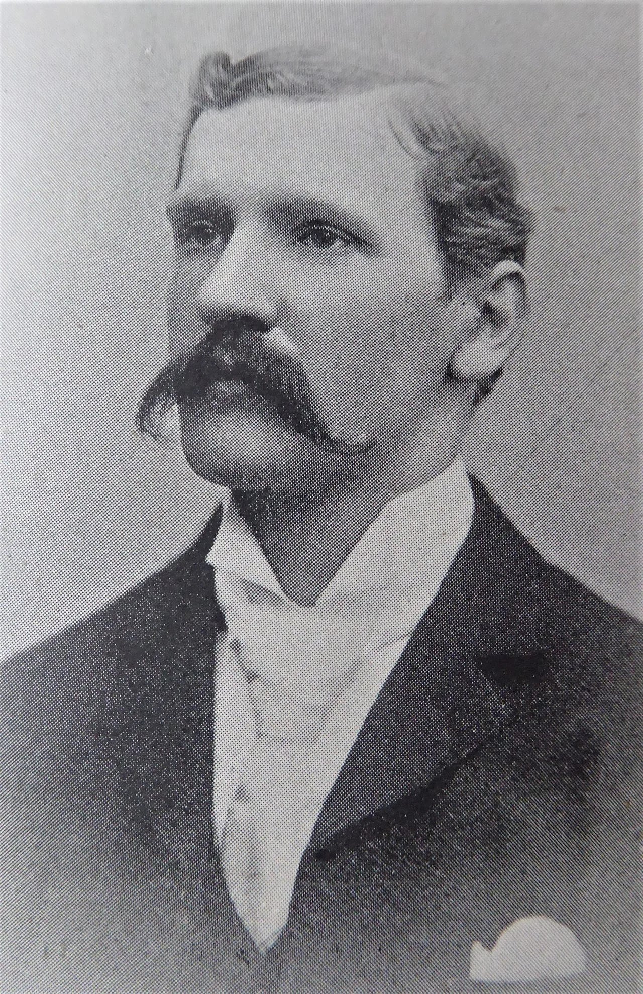 Portrait of Alfred William Flux (1867–1942) – memorial page