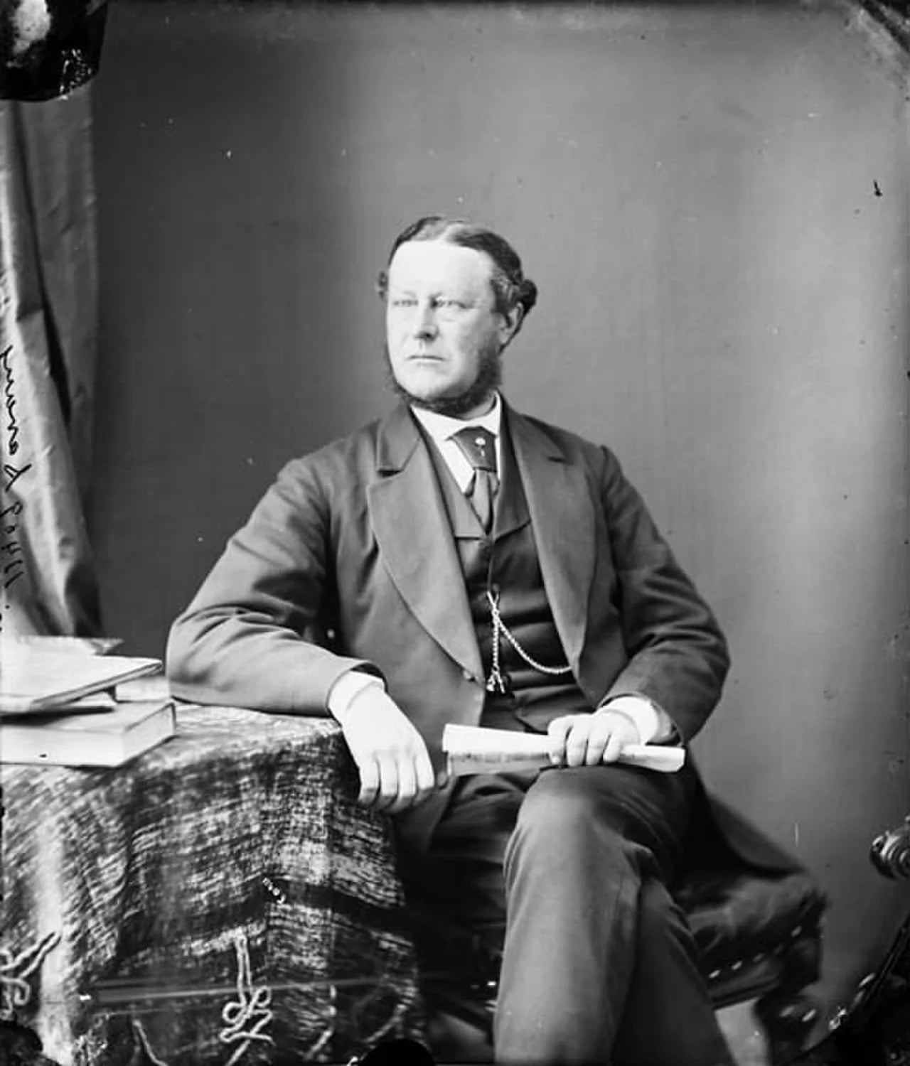 Porträt von Alfred William Savary (1831–1920) – Gedenkseite