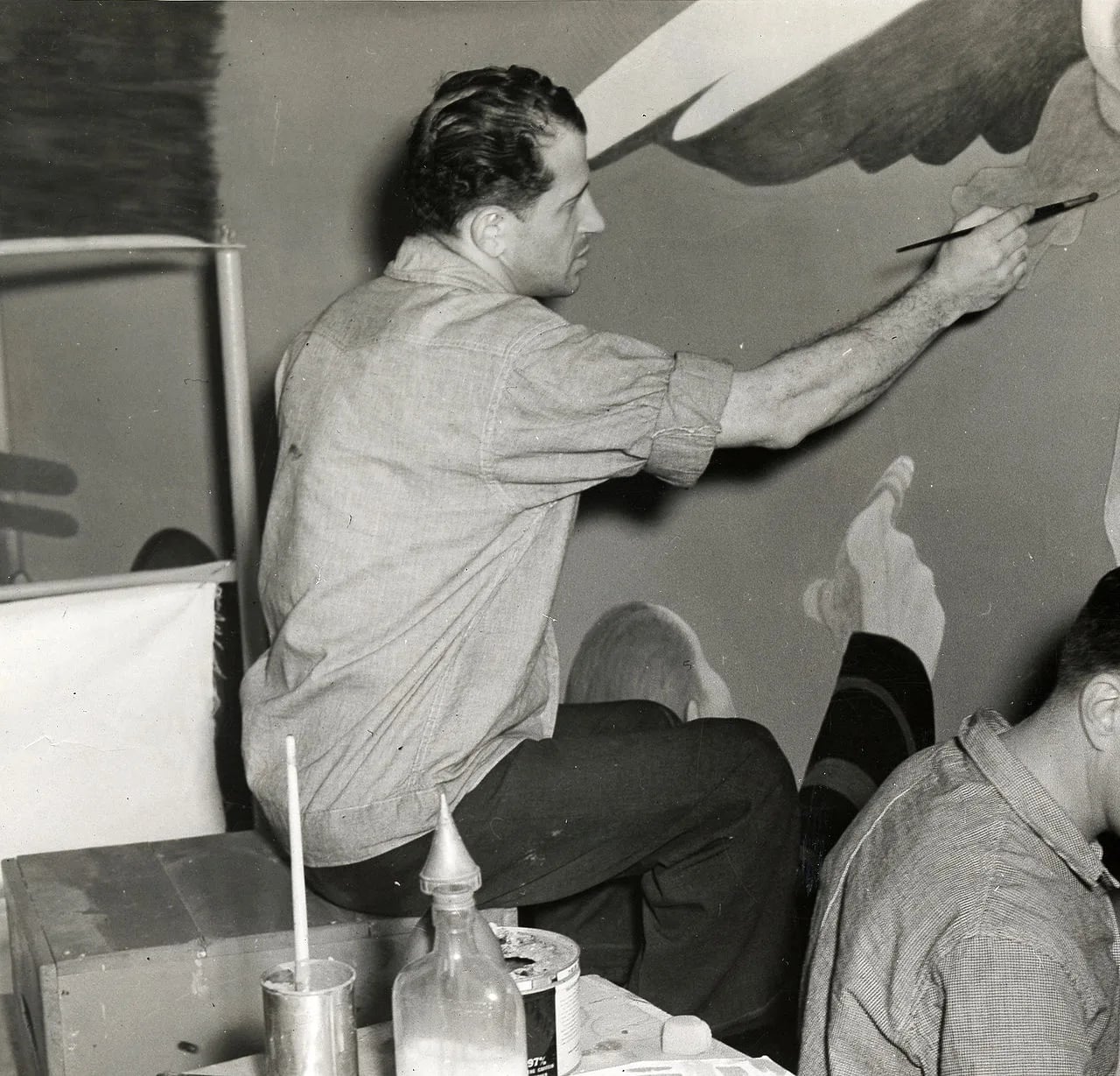 Porträt von James Brooks (1906–1992) – Gedenkseite