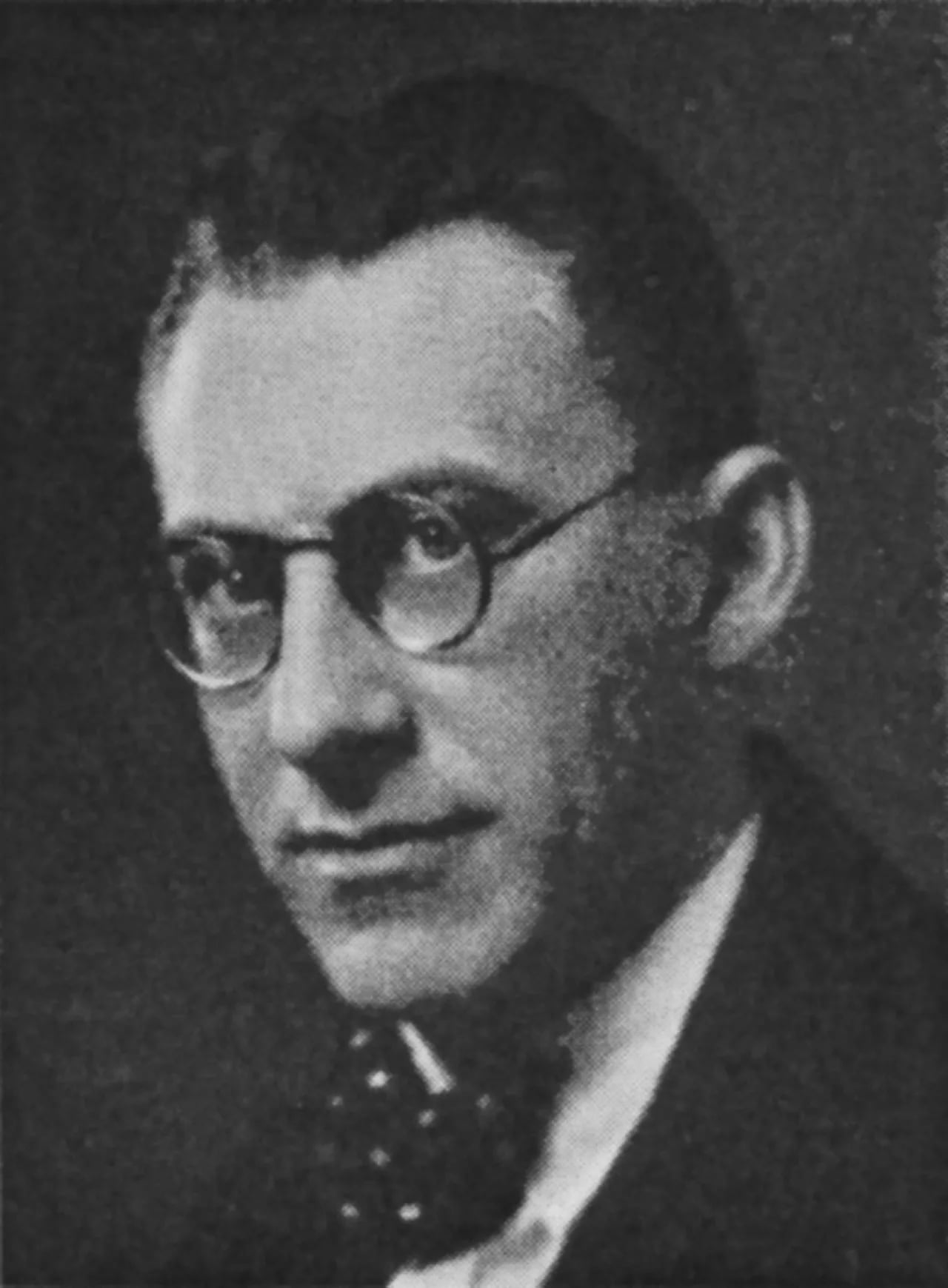 Porträt von Allan Vougt (1895–1953) – Gedenkseite