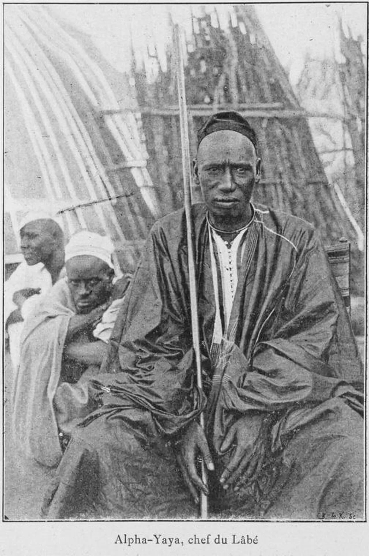 Porträt von Alfa Yaya von Labé (1830–1912) – Gedenkseite
