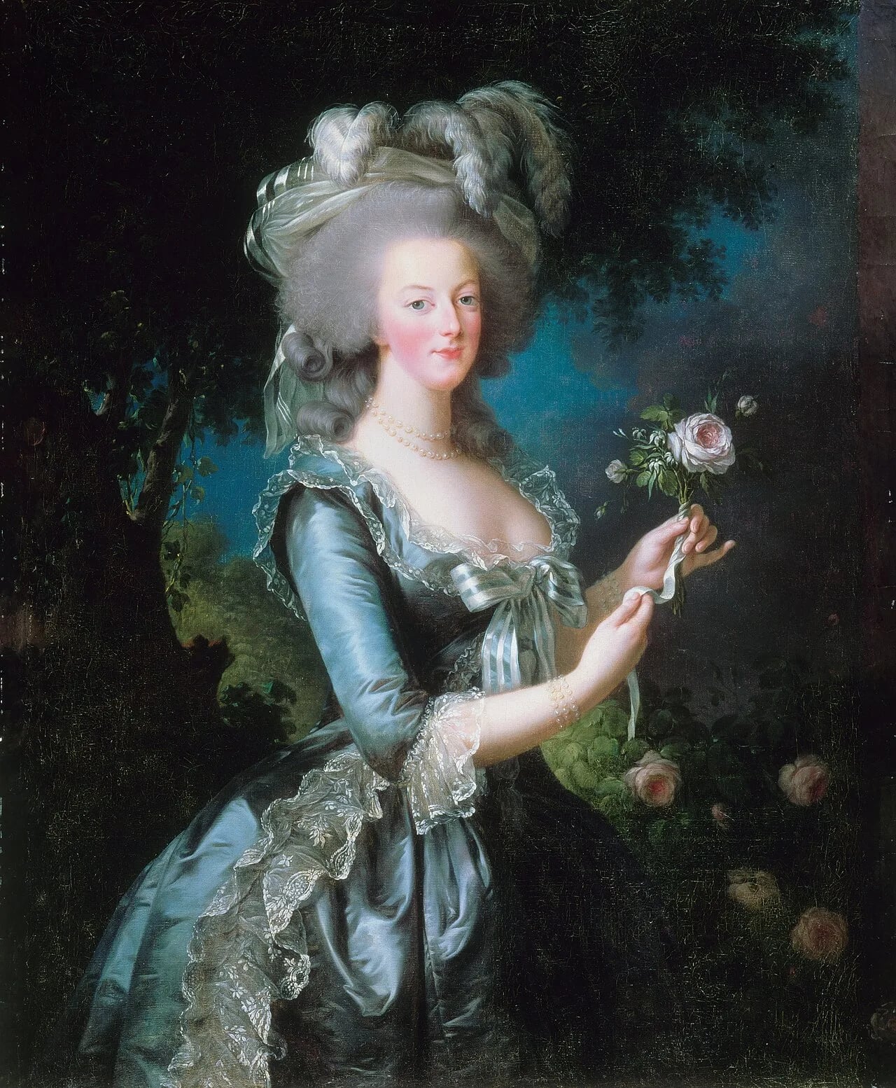 Porträt von Marie Antoinette (1755–1793) – Gedenkseite