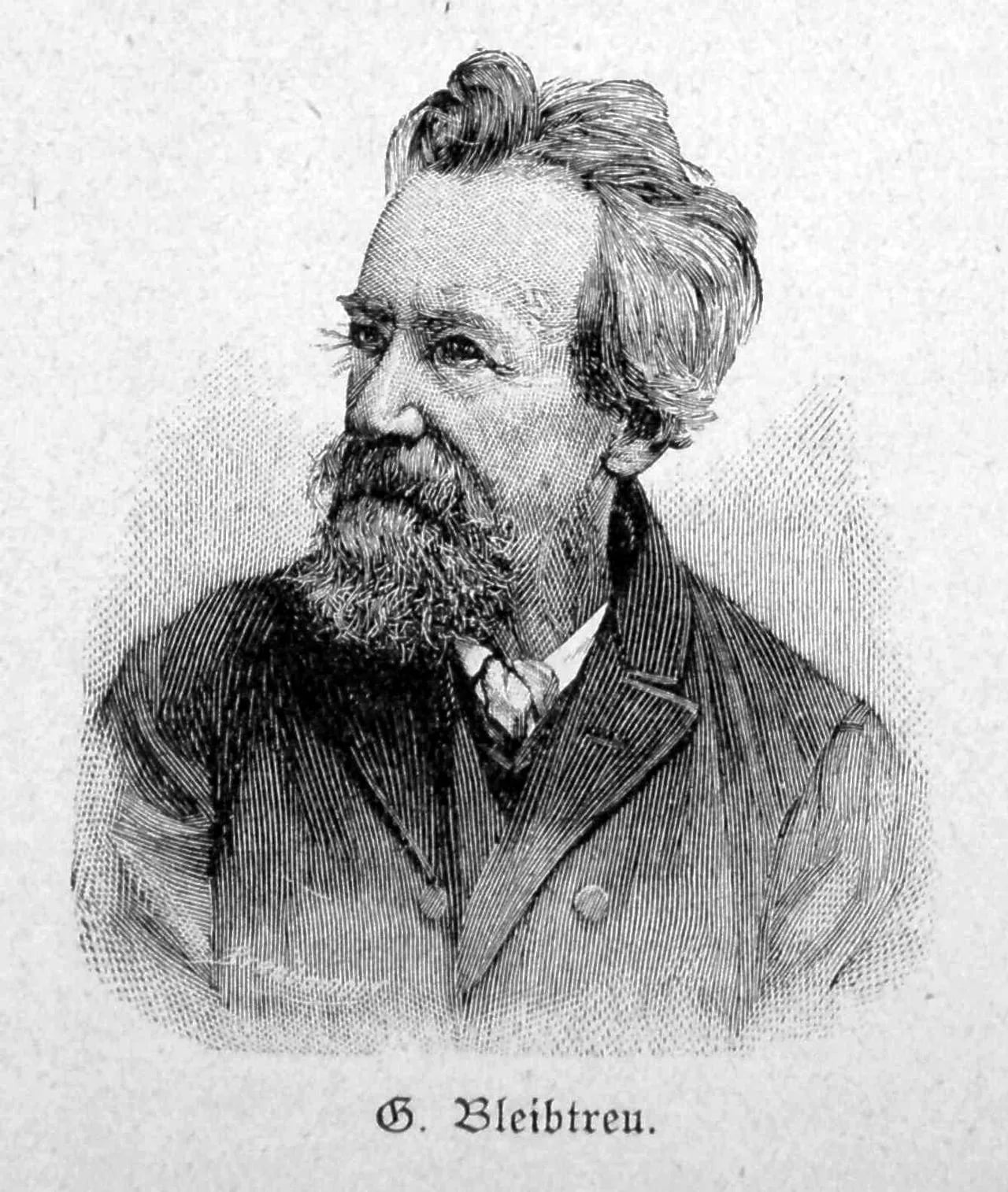 Porträt von Georg Bleibtreu (1828–1892) – Gedenkseite