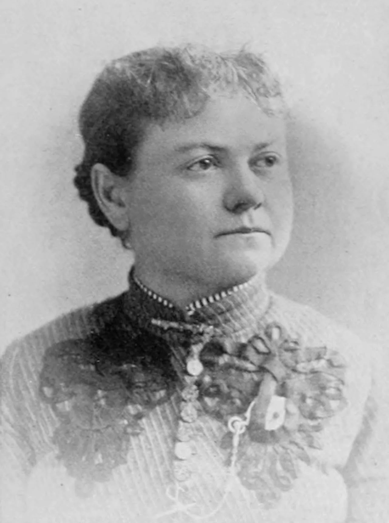 Porträt von Alzina Stevens (1849–1900) – Gedenkseite