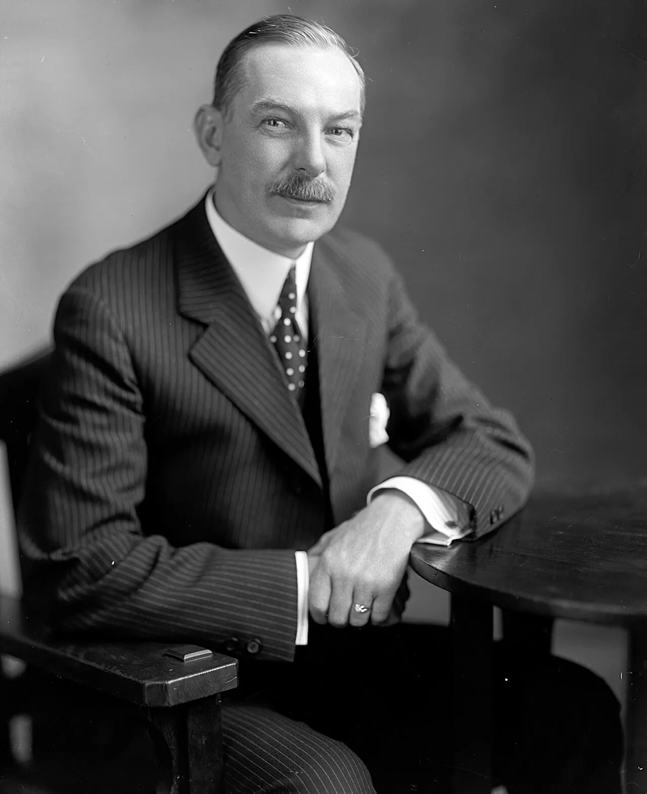 Porträt von Amos H. Radcliffe (1870–1950) – Gedenkseite