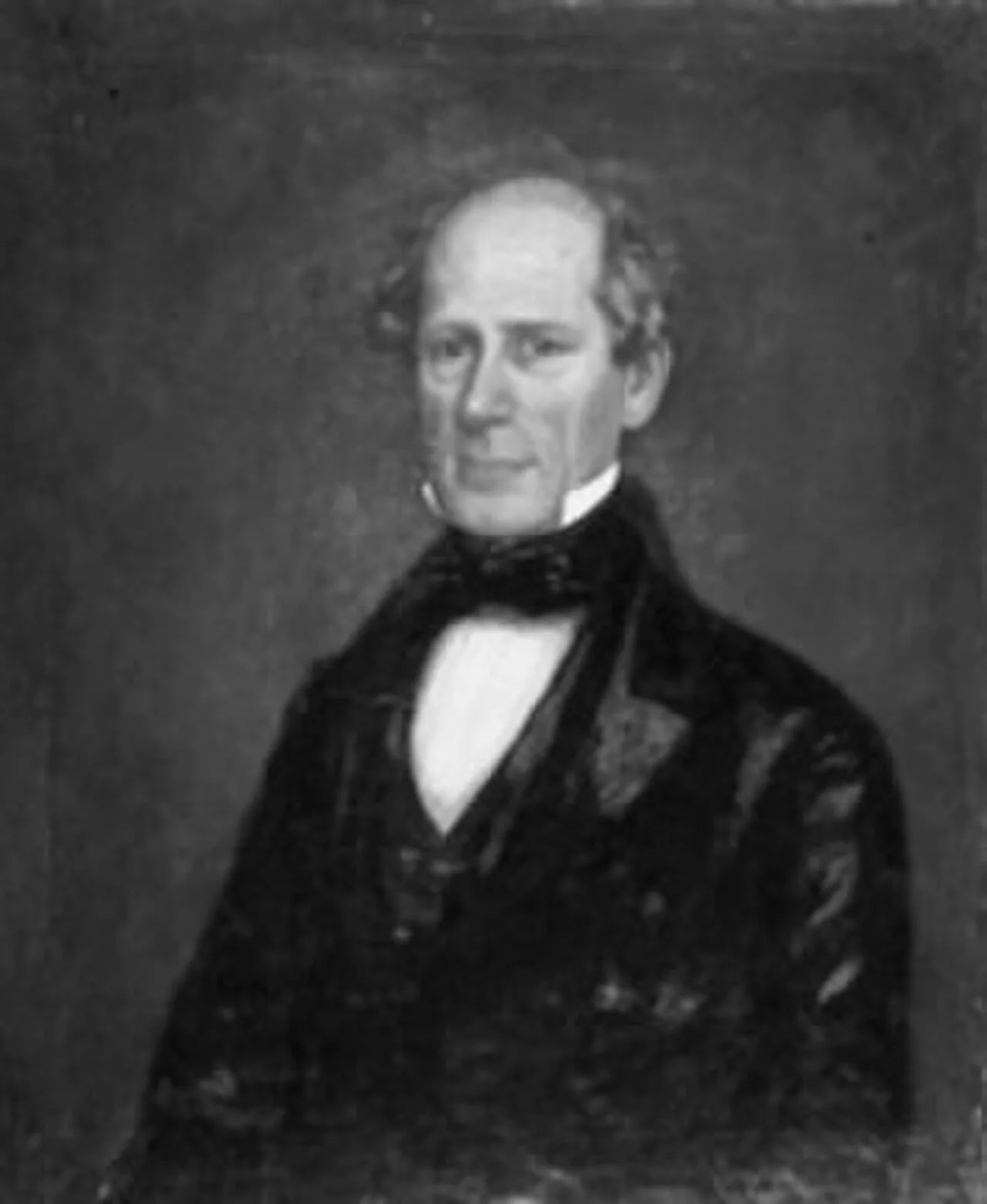 Porträt von Amos Nourse (1794–1877) – Gedenkseite