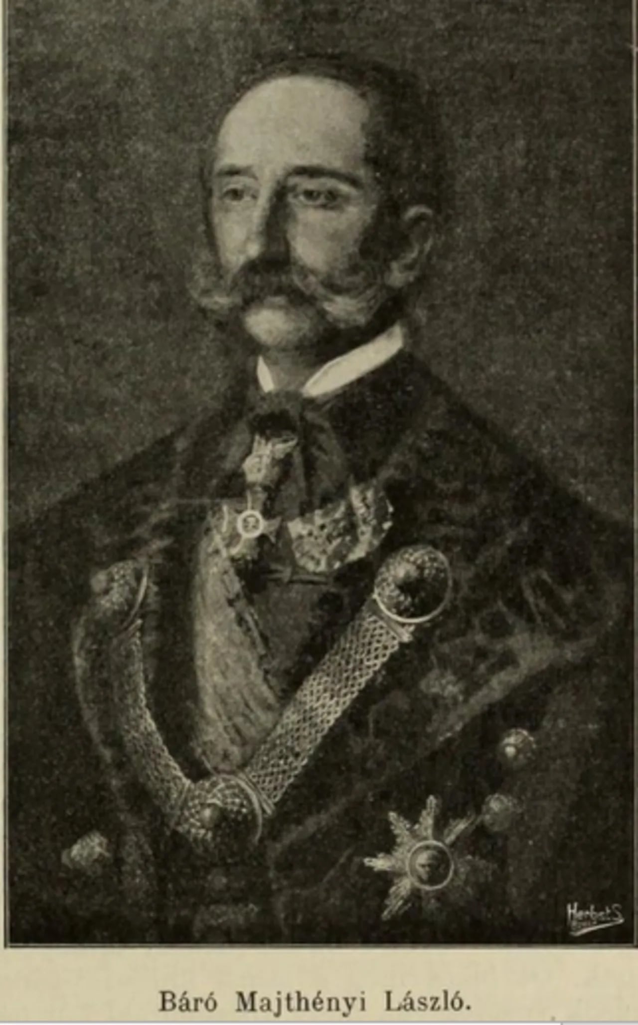 Portrait of László Majthényi (1820–1908) – memorial page