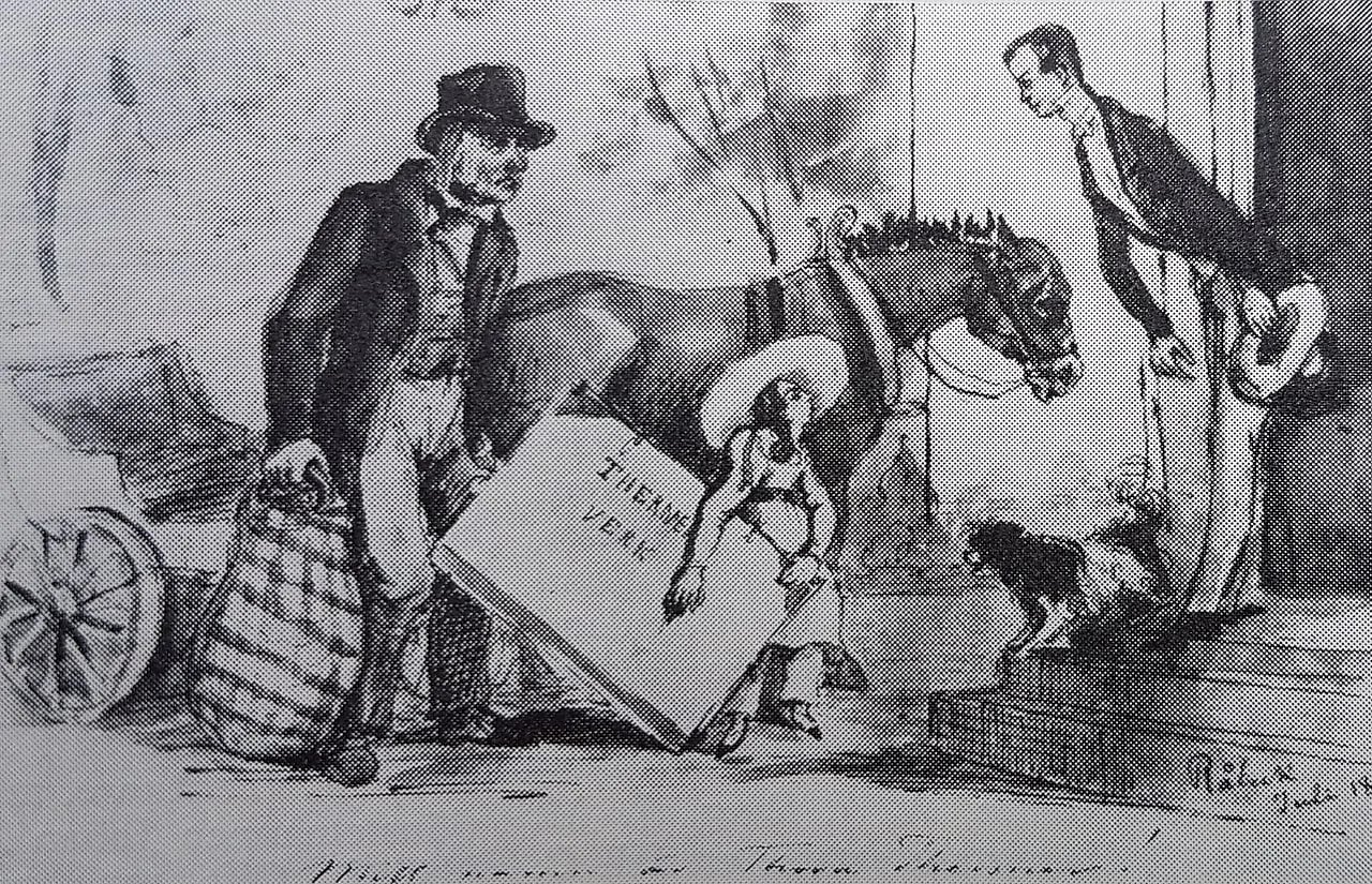 Porträt von Thora Thersner (1818–1867) – Gedenkseite