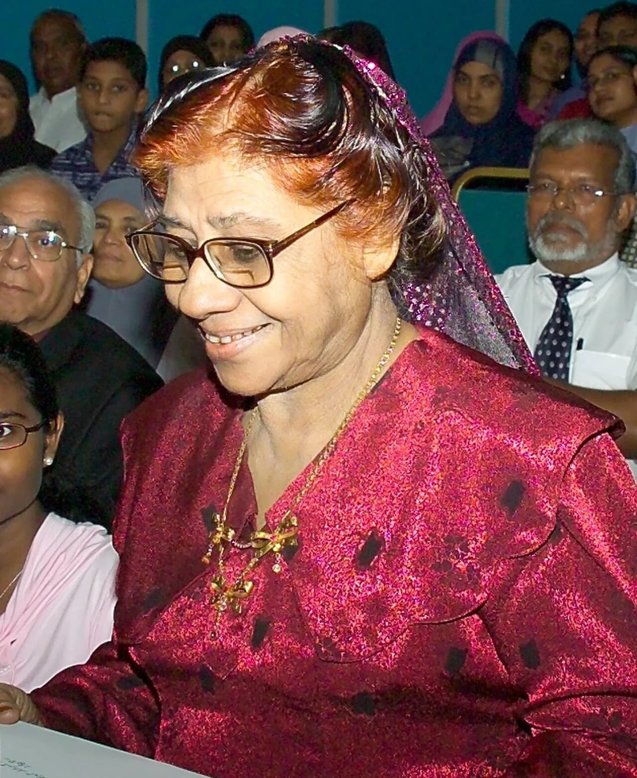 Portrait of Aminath Faiza (1924–2011) – memorial page