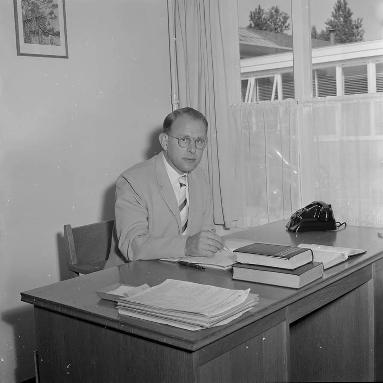 Portrait of Adolf Lubbertus Bouma (1920–2020) – memorial page