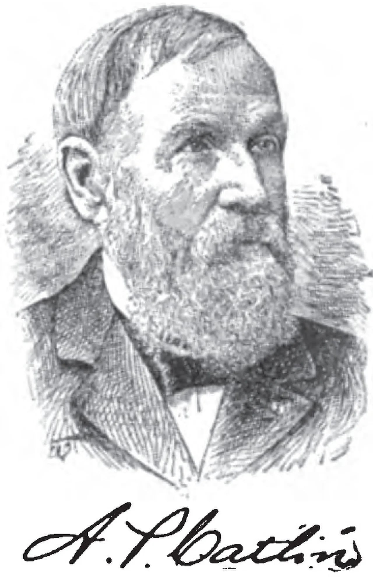 Portrait of Amos P. Catlin (1823–1900) – memorial page