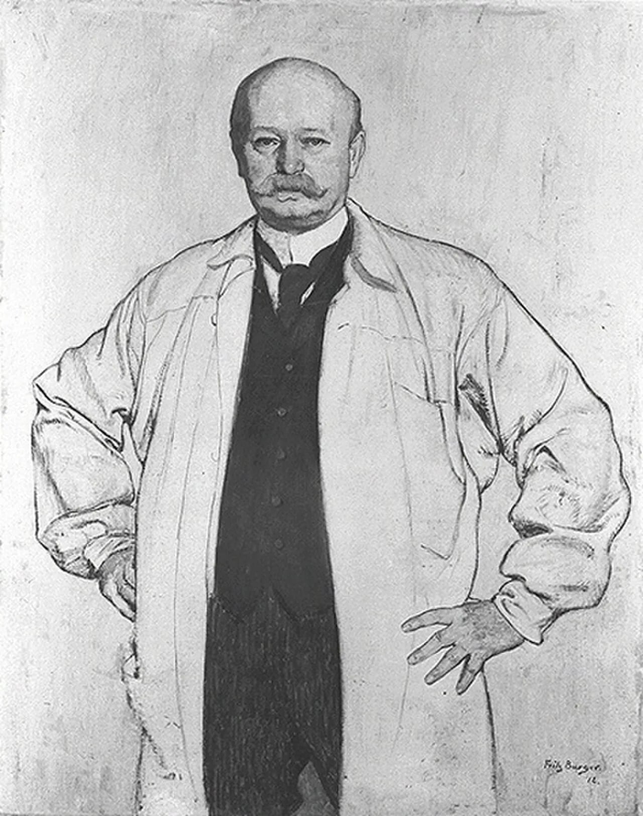 Portrait of Ludwig Manzel (1858–1936) – memorial page