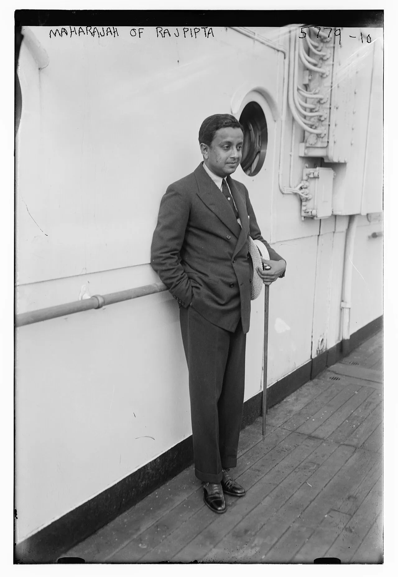 Portrait of Vijaysinhji I von of Rajpipla (1890–1951) – memorial page