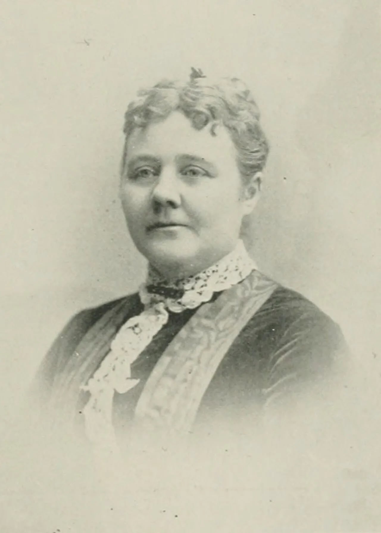 Portrait of Sarah Doan La Fetra (1843–1919) – memorial page