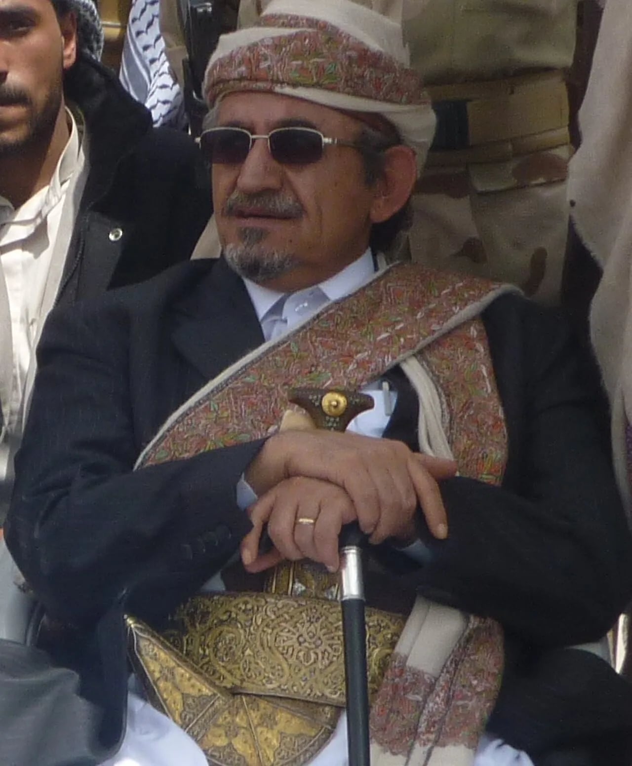 Portrait of Sadiq al-Ahmar (1956–2023) – memorial page