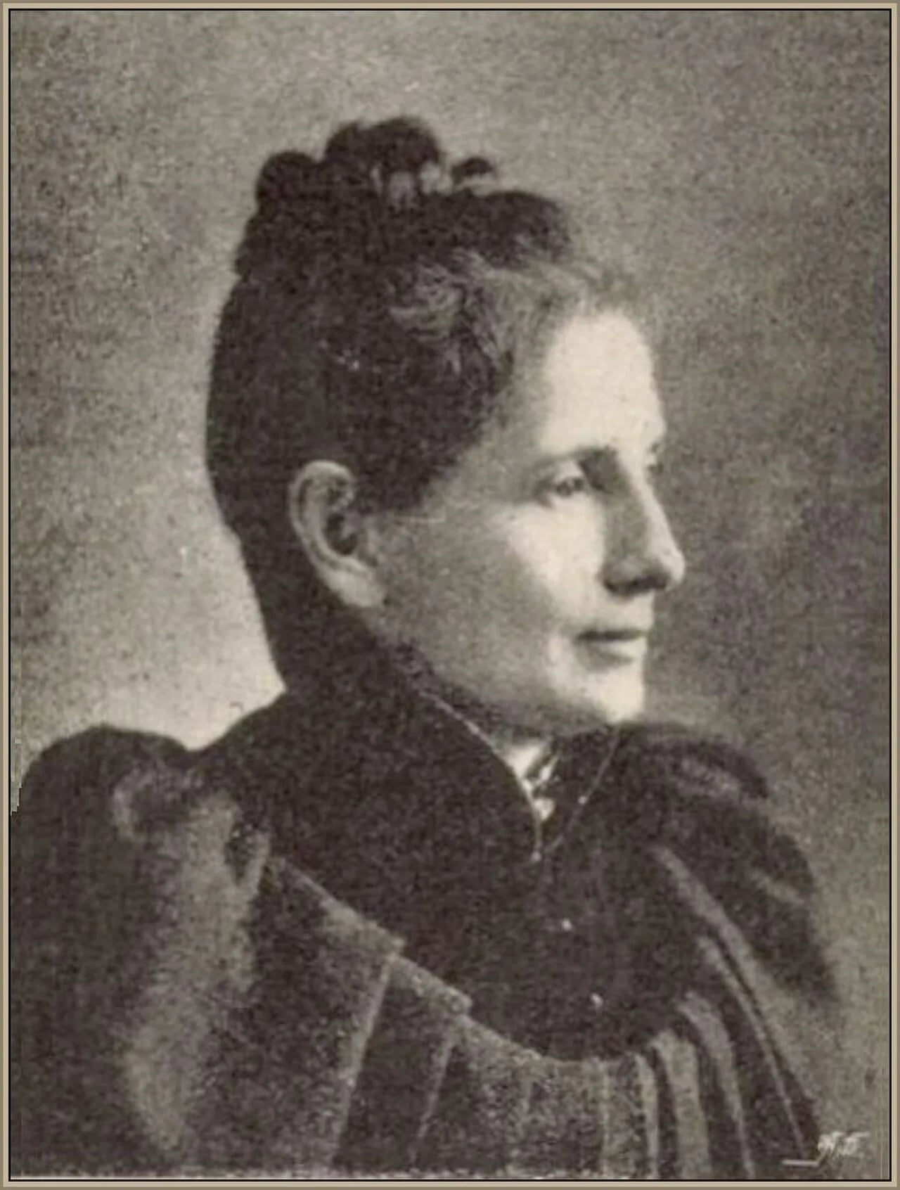 Porträt von Zsófia Csatai (1853–1900) – Gedenkseite