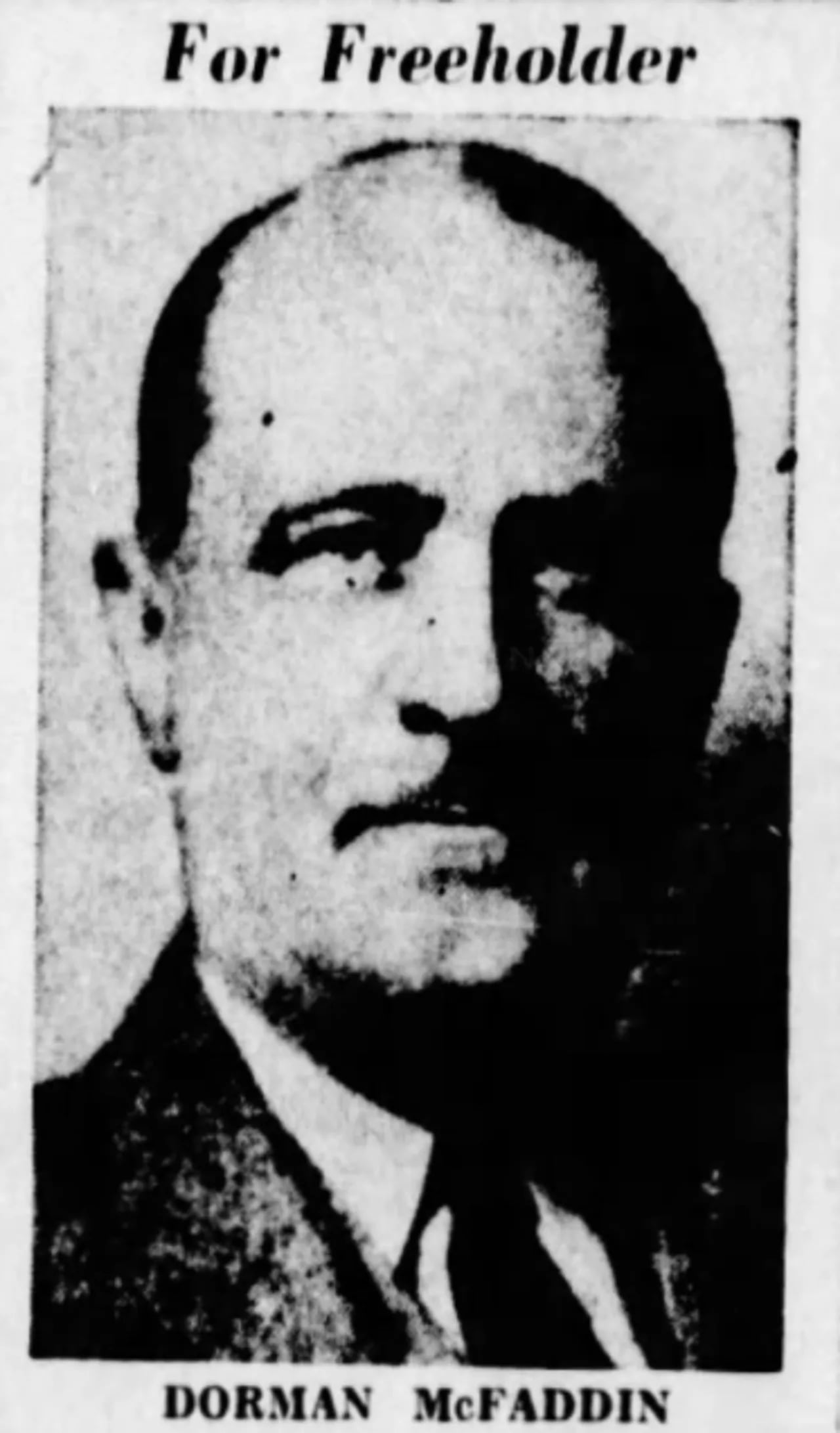 Porträt von Charles Dorman McFaddin Sr. (1881–1967) – Gedenkseite