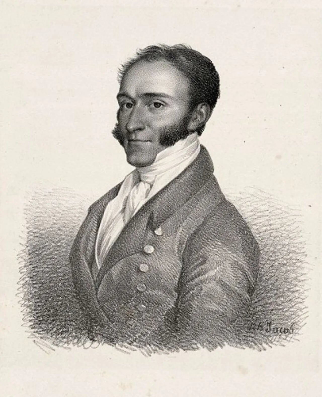 Porträt von Jules Mallet (1789–1866) – Gedenkseite
