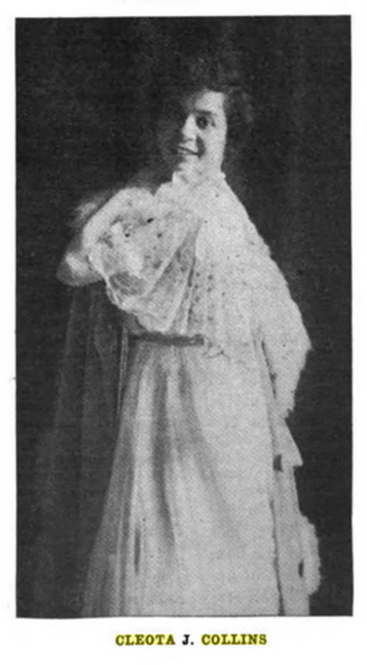 Porträt von Cleota Collins (1893–1976) – Gedenkseite