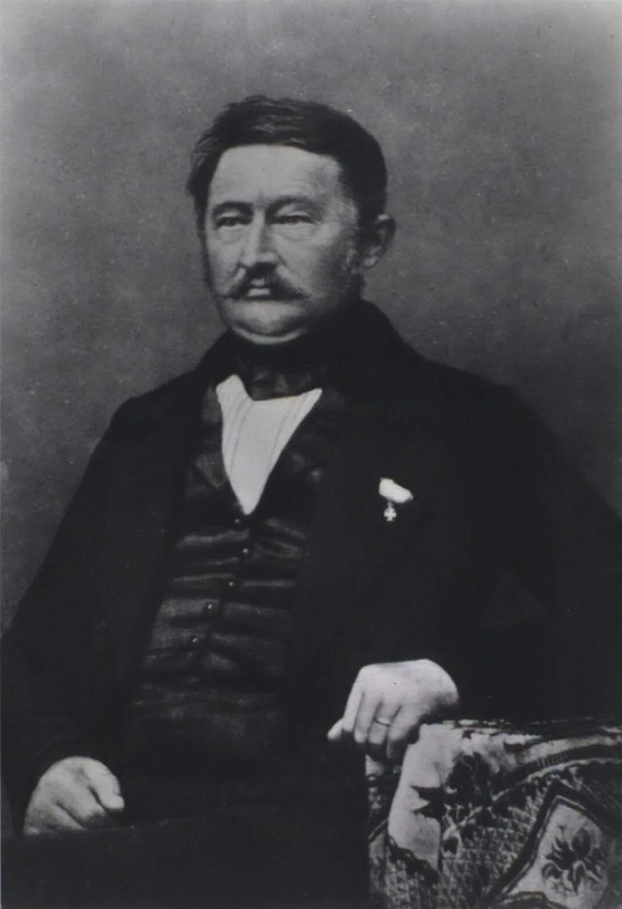Portrait of Johan Adolf Fibiger (1791–1851) – memorial page