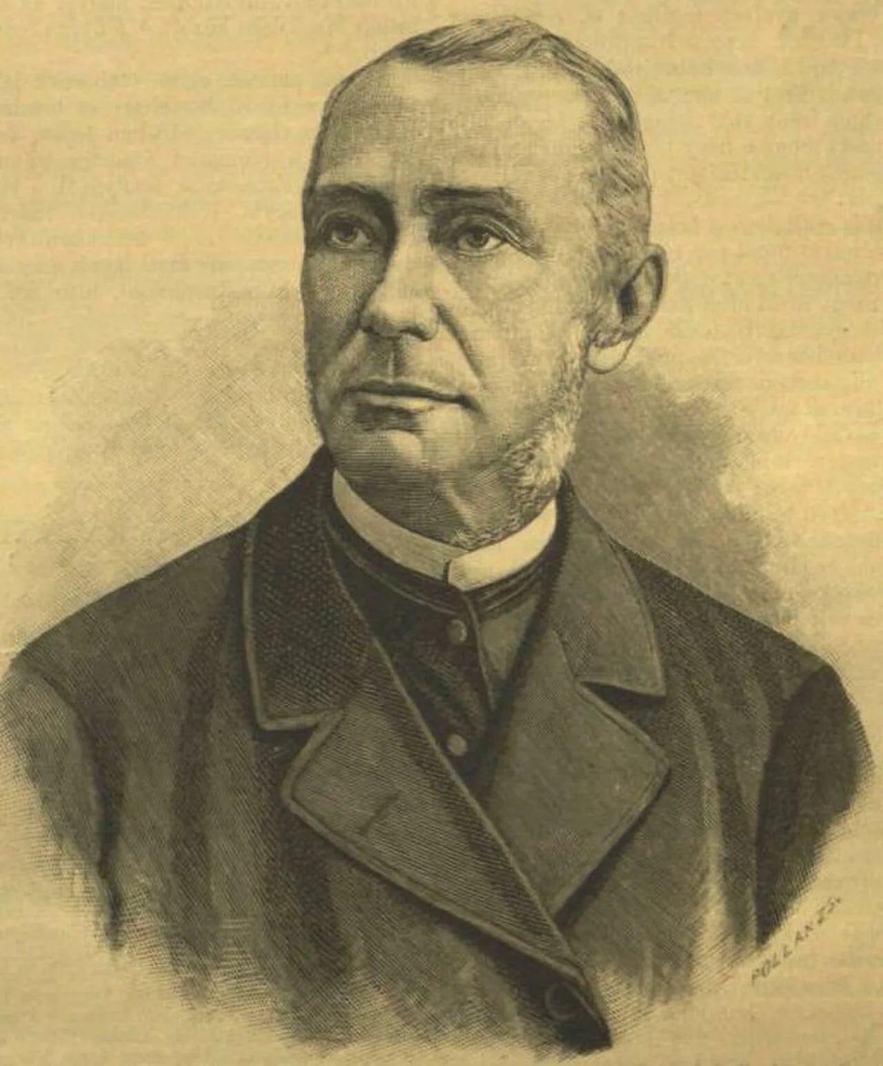 Porträt von Sámuel Sárkány (1823–1911) – Gedenkseite