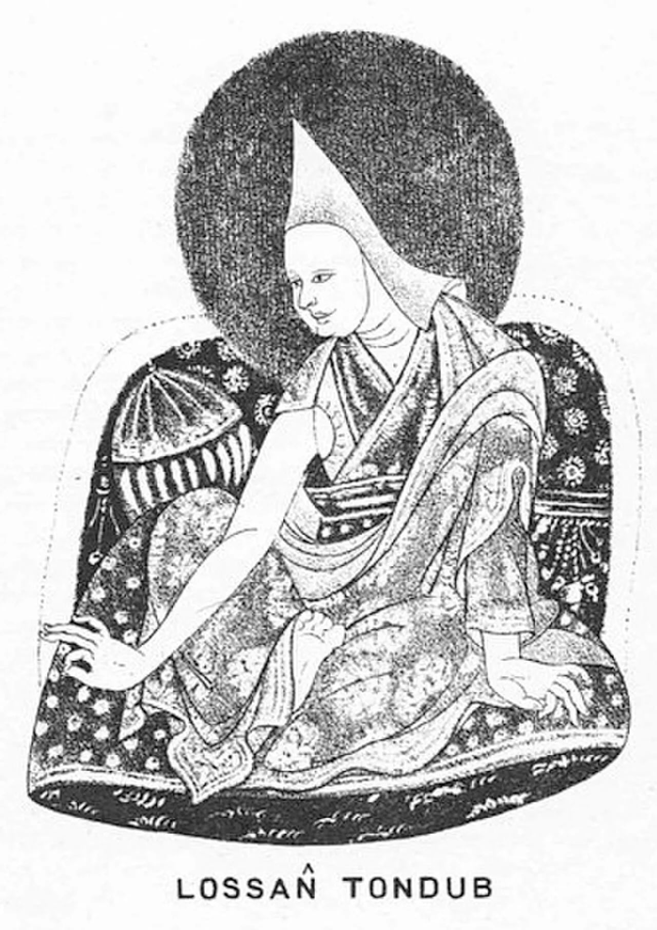 Porträt von Wensapa Lobsang Döndrub (1505–1566) – Gedenkseite