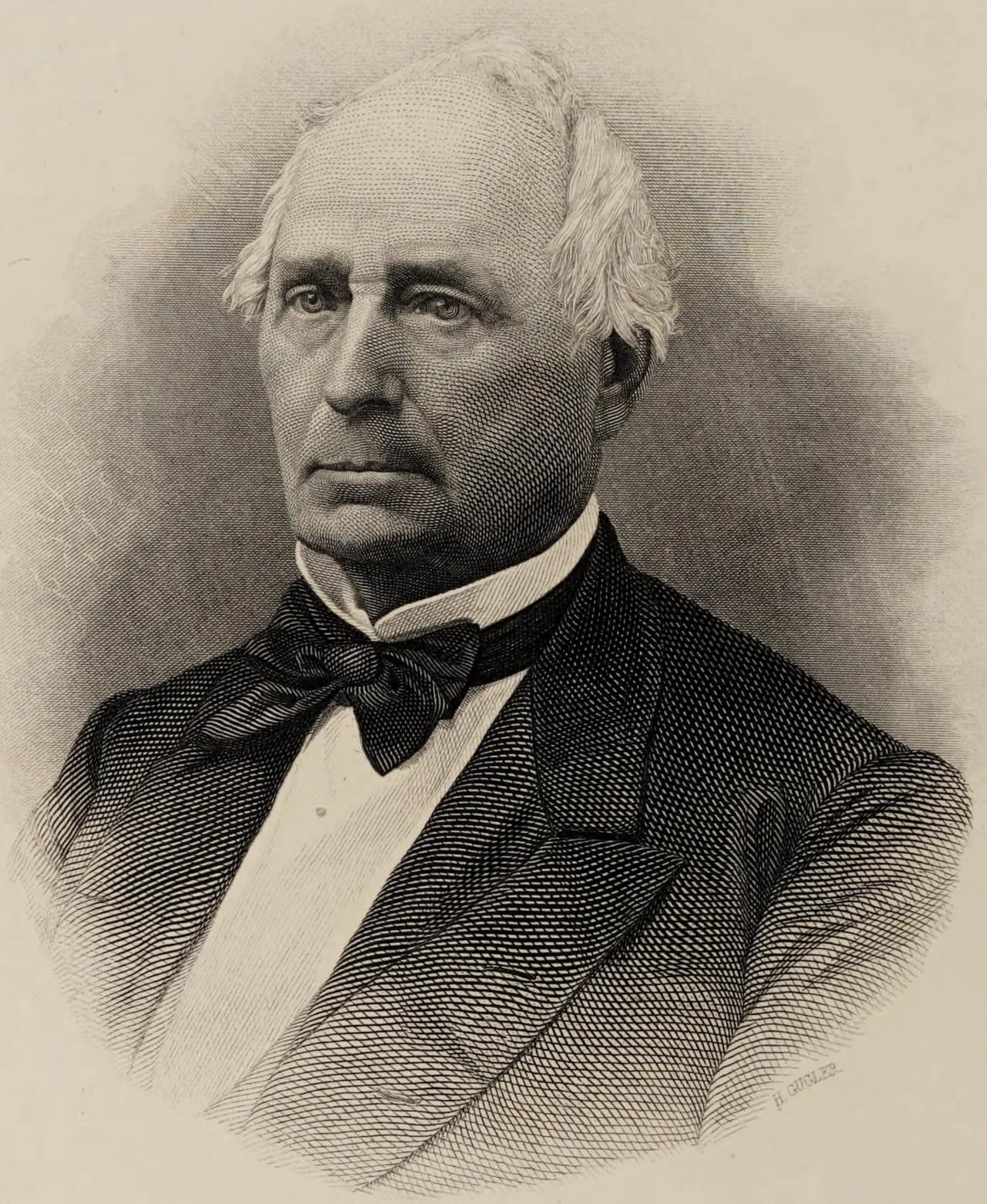 Porträt von Andrew G. Miller (1801–1874) – Gedenkseite