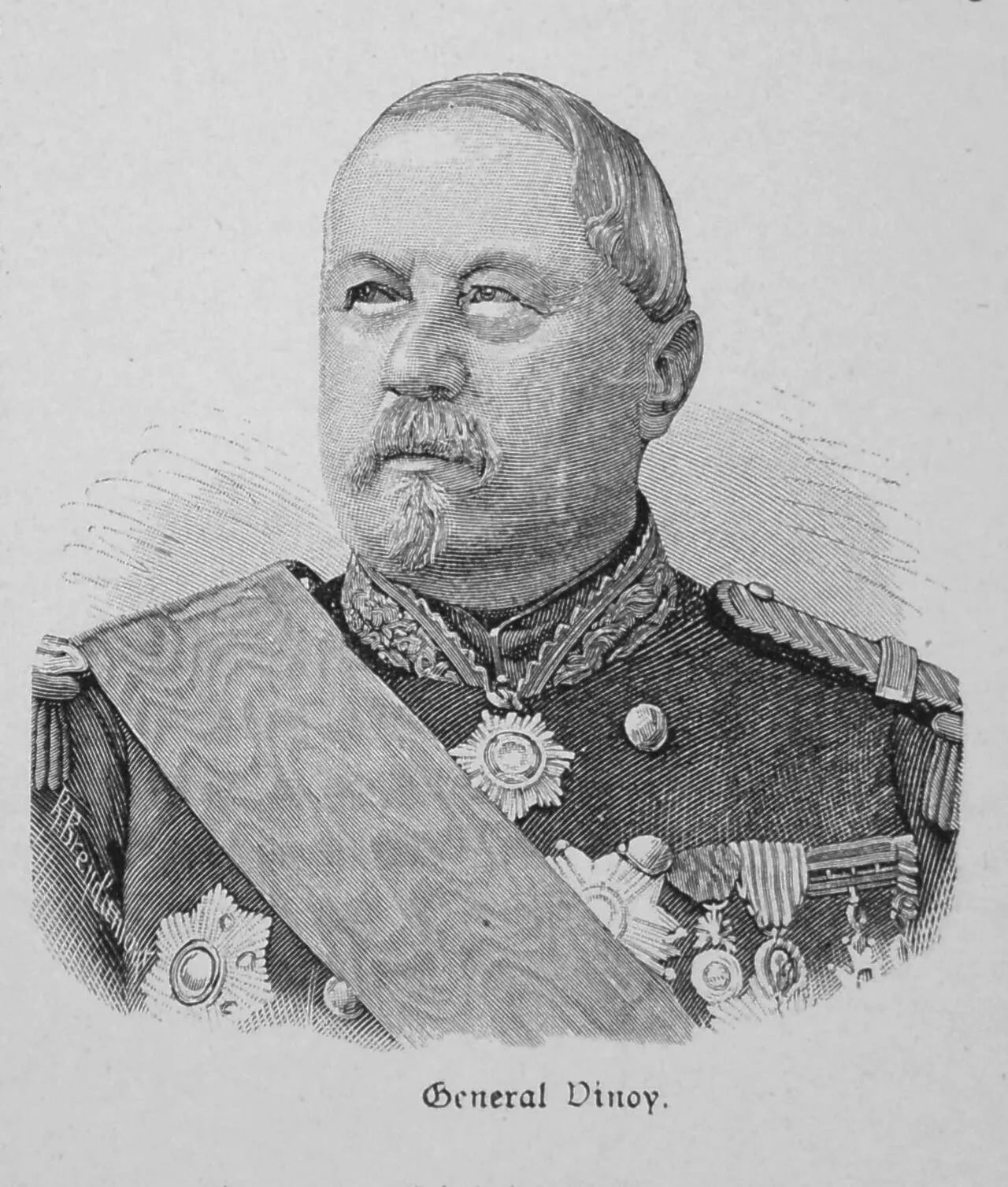 Porträt von Joseph Vinoy (1800–1880) – Gedenkseite
