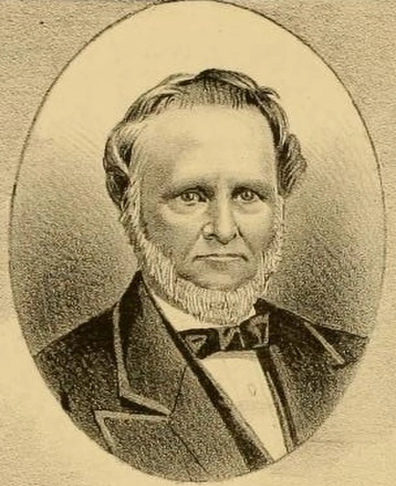 Portrait of Andrew S. Warner (1819–1887) – memorial page