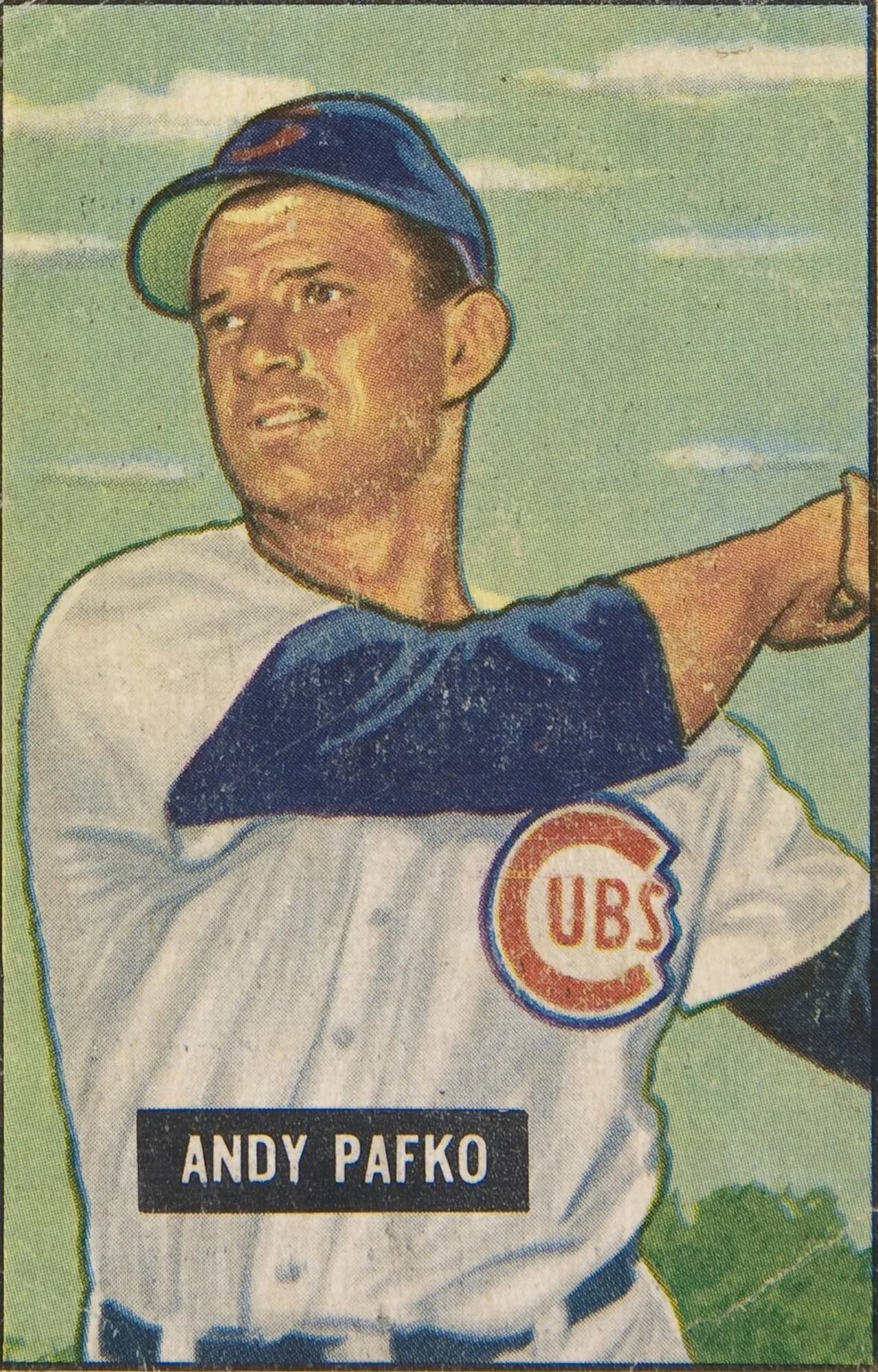 Porträt von Andy Pafko (1921–2013) – Gedenkseite