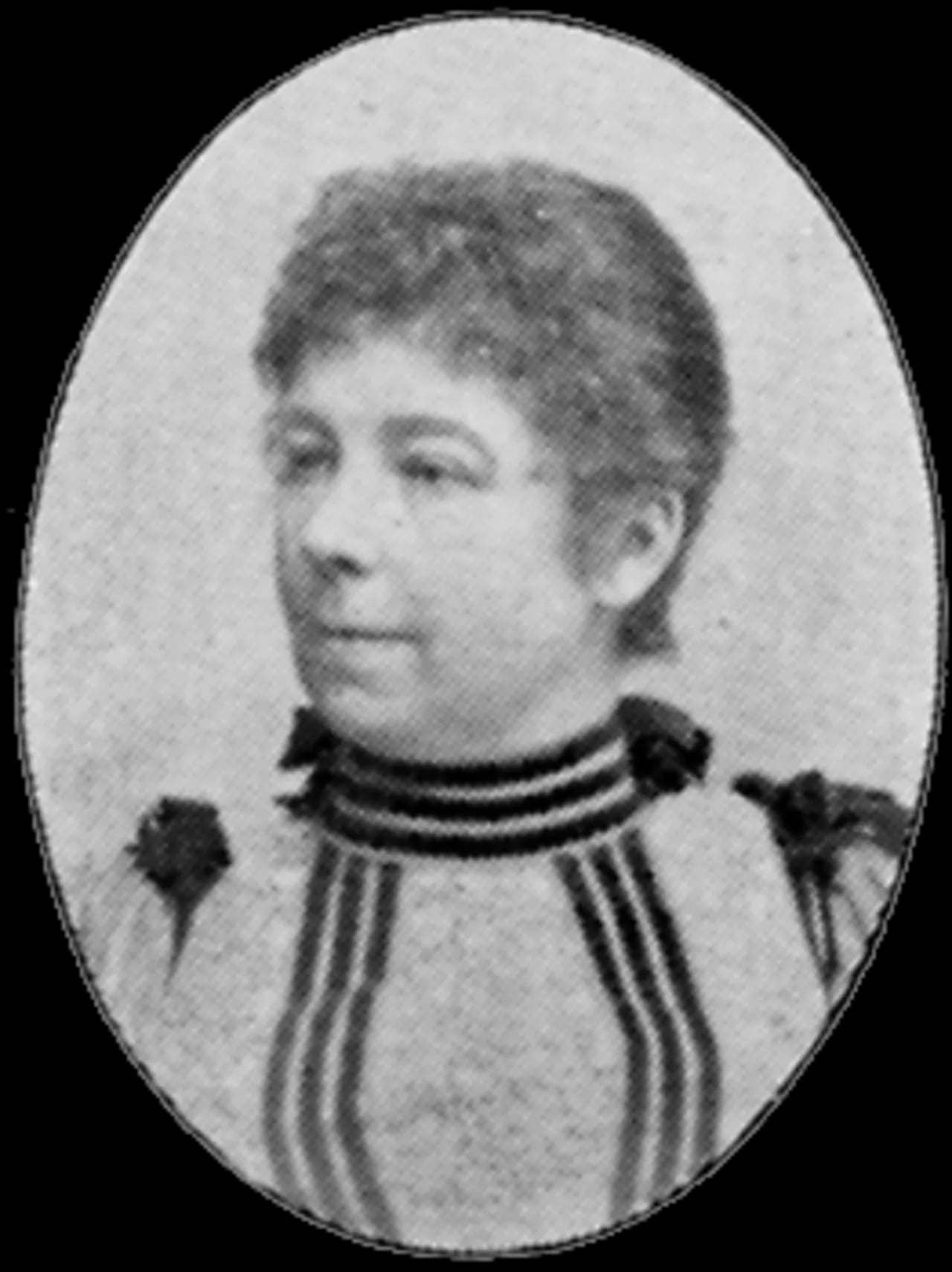 Porträt von Anna Maria Gardell-Ericson (1853–1939) – Gedenkseite