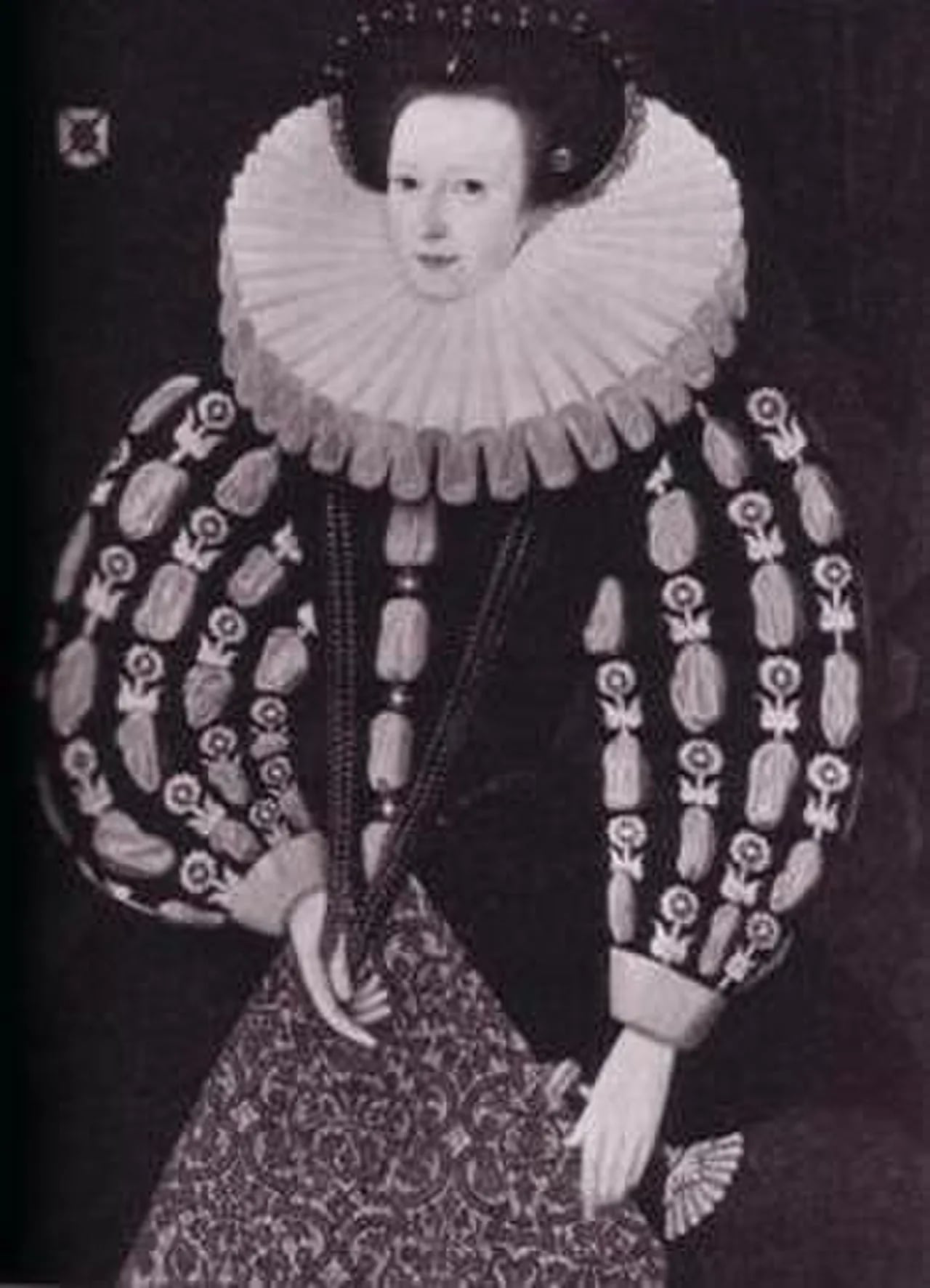 Porträt von Anne Morgan, Baroness Hunsdon (1529–1607) – Gedenkseite