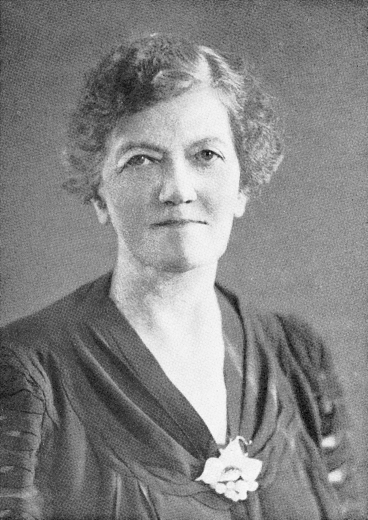 Porträt von Annie Carroll Moore (1871–1961) – Gedenkseite