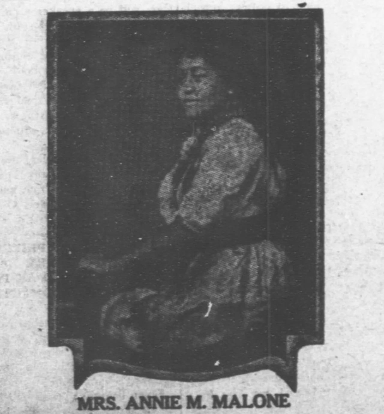 Porträt von Annie Malone (1869–1957) – Gedenkseite