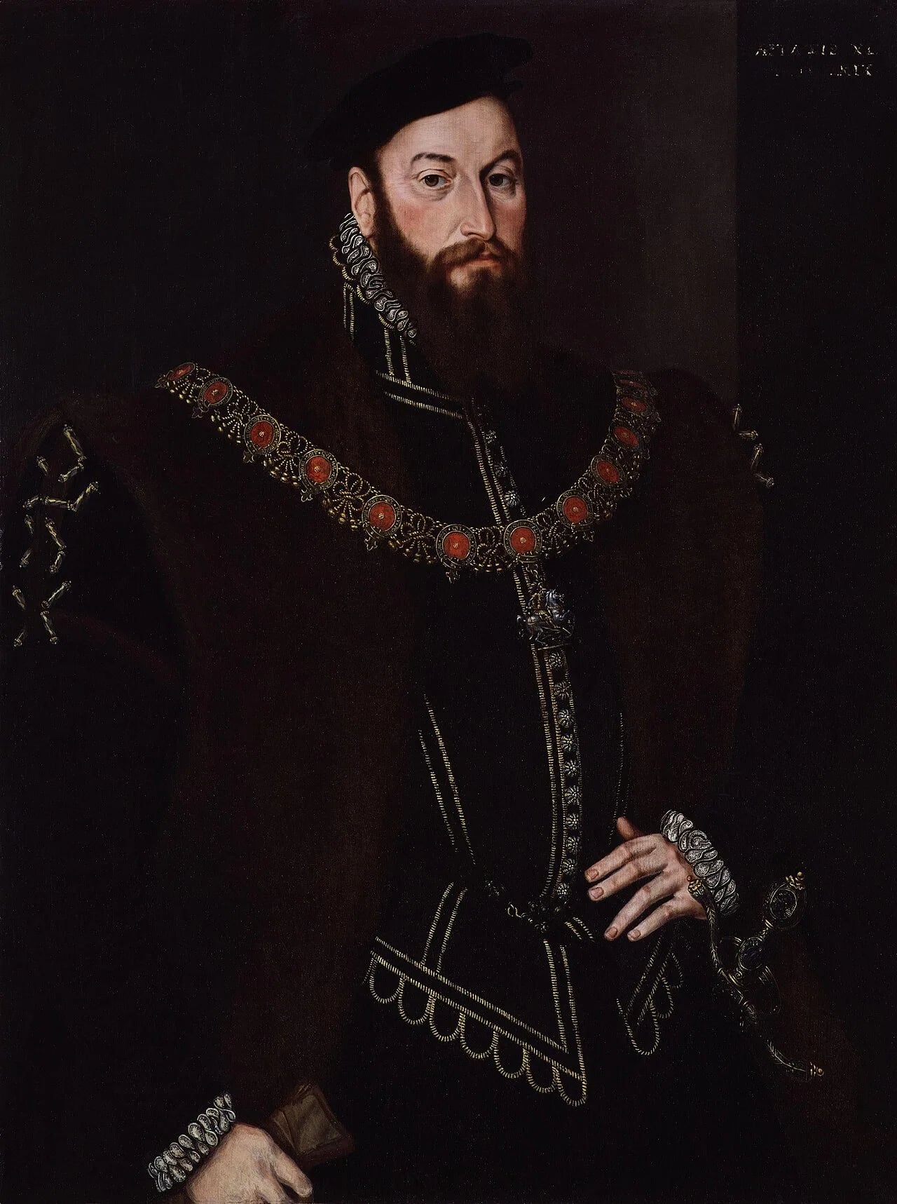 Portrait of Anthony Browne, 1st Viscount Montagu (1528–1592) – memorial page
