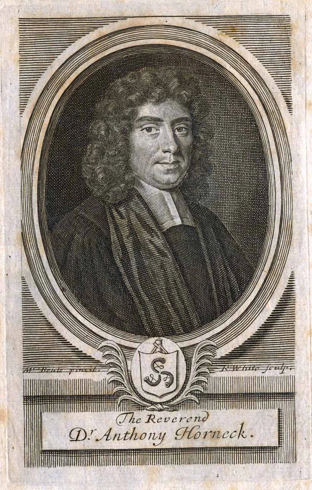 Porträt von Anthony Horneck (1641–1697) – Gedenkseite