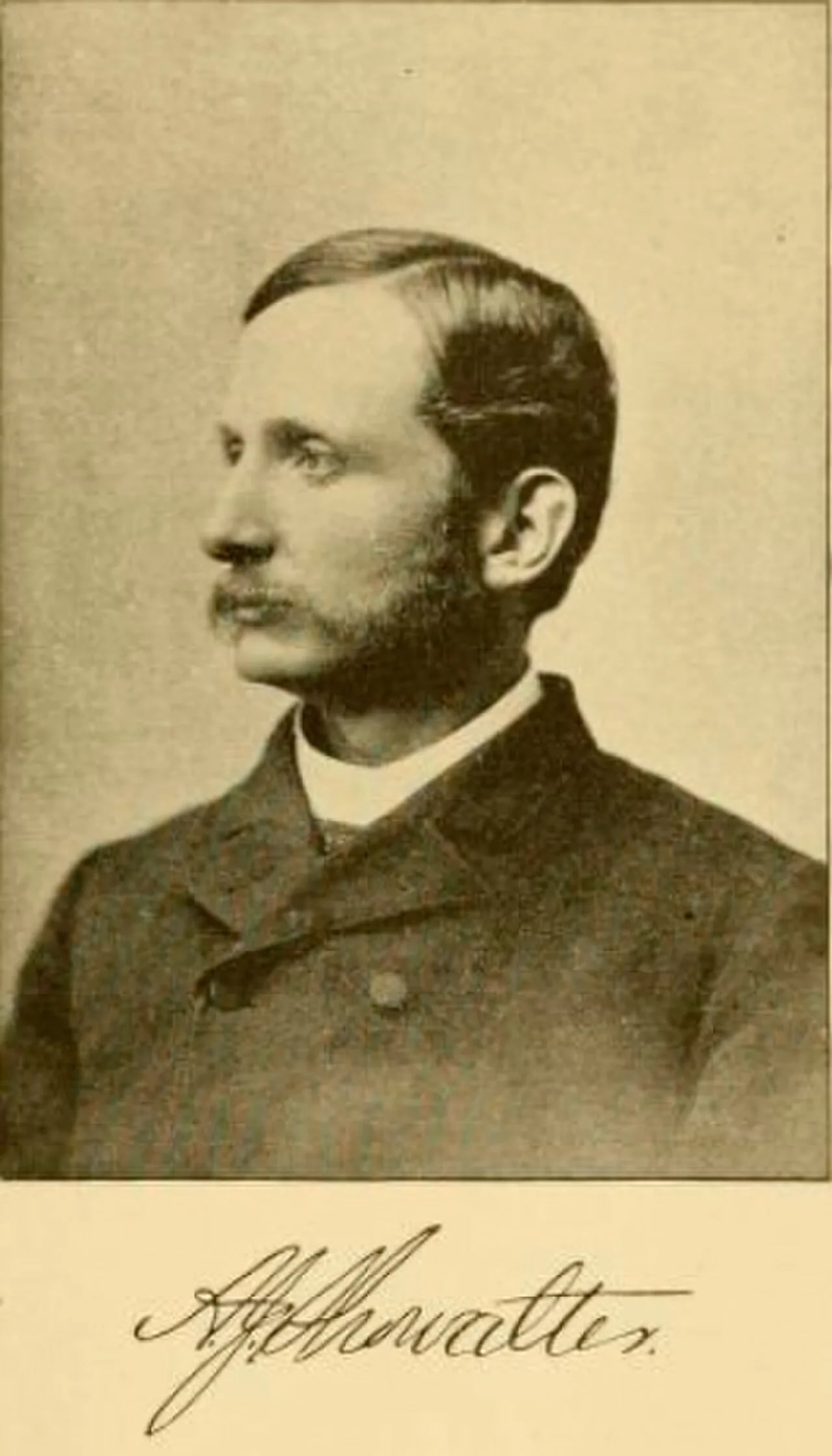 Porträt von Anthony Johnson Showalter (1858–1924) – Gedenkseite