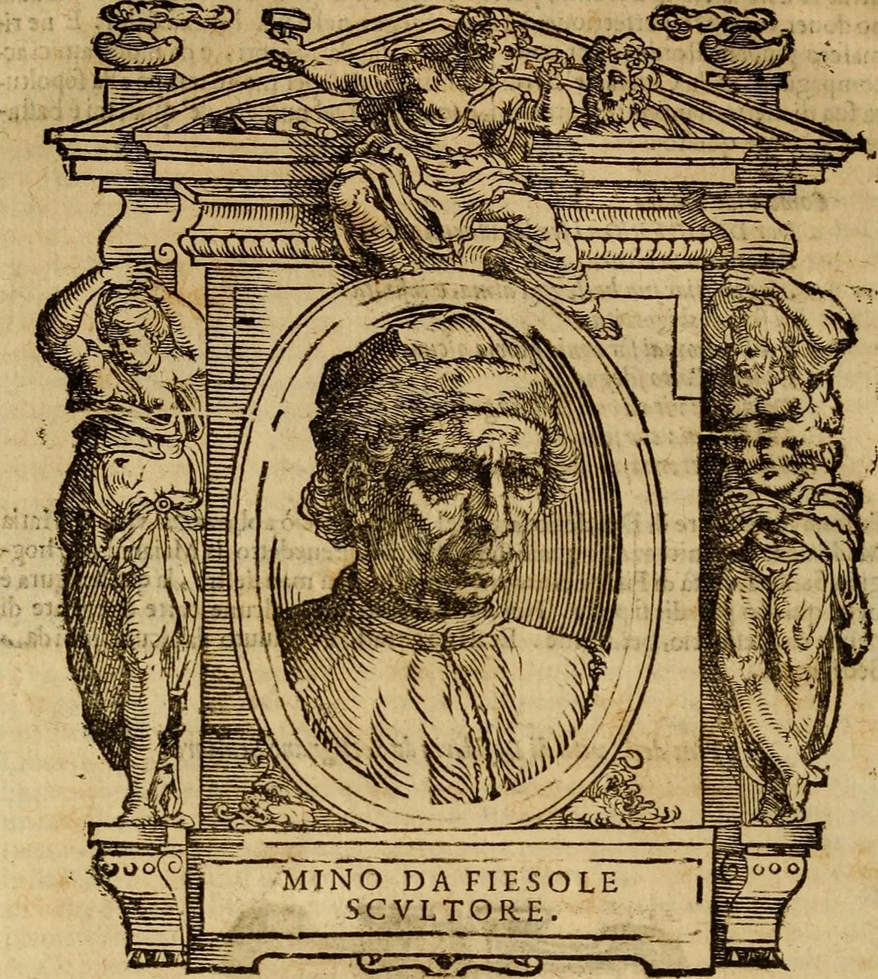 Porträt von Mino da Fiesole (1429–1484) – Gedenkseite
