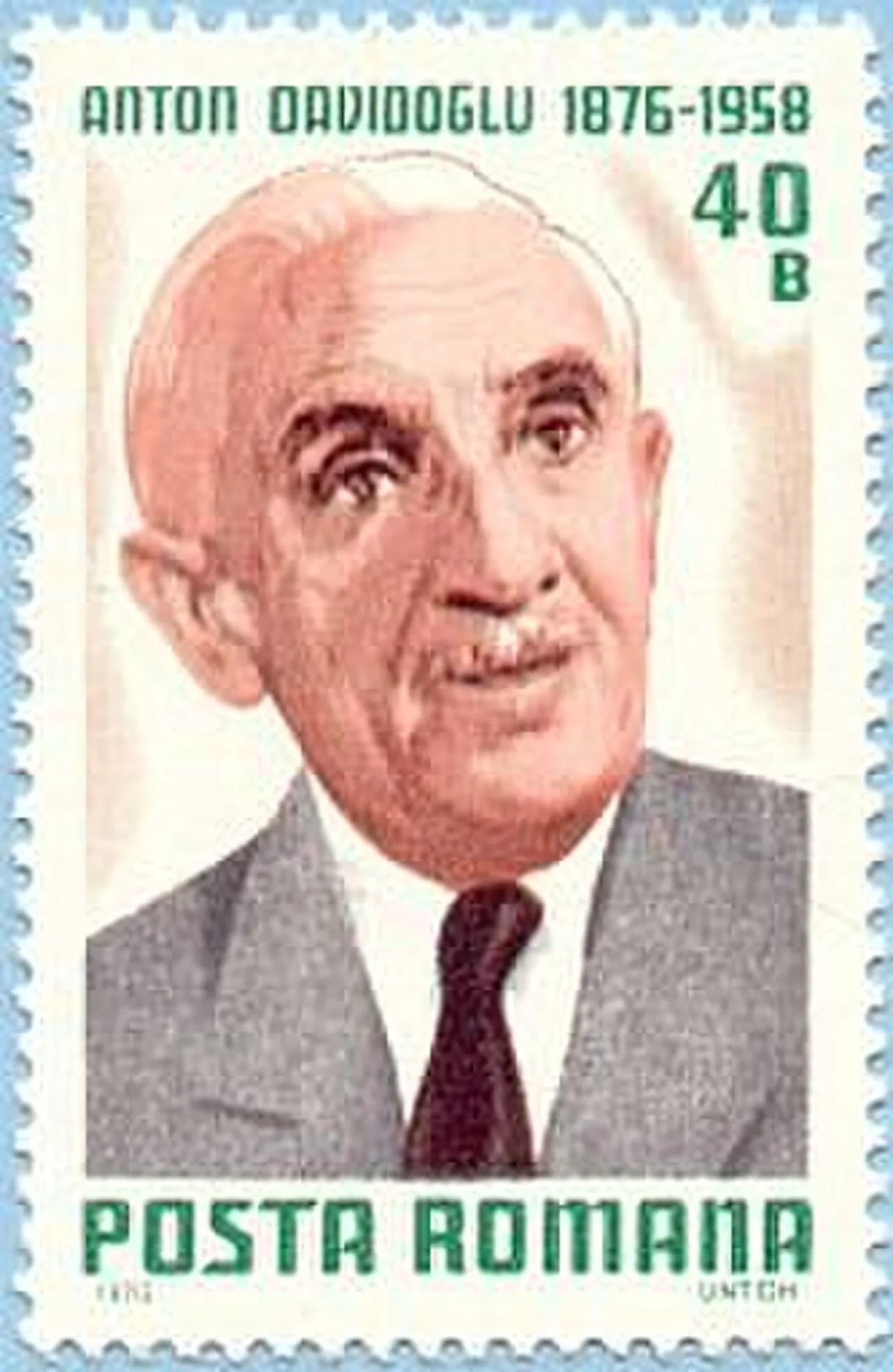 Portrait of Anton Davidoglu (1876–1958) – memorial page