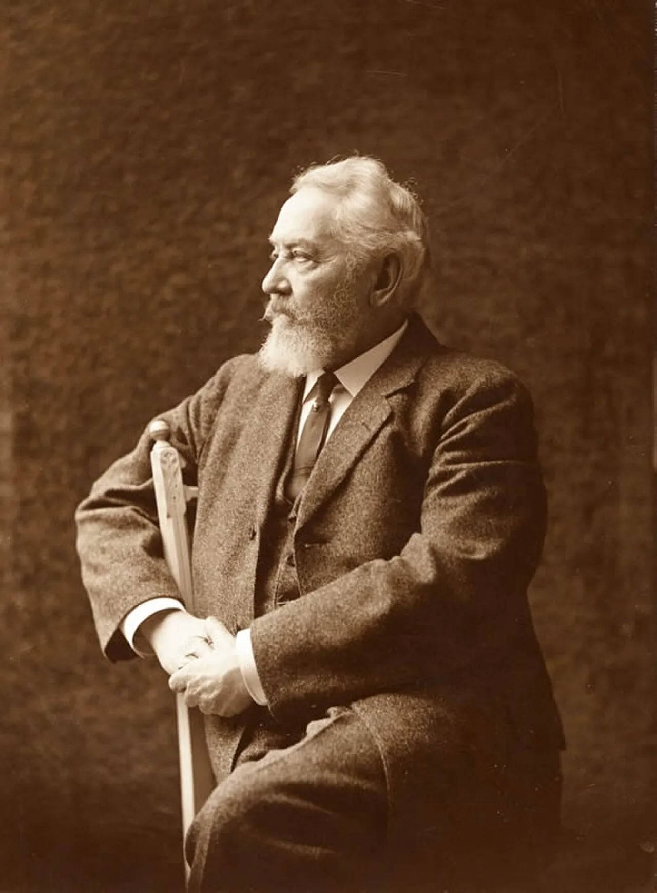 Portrait of Anton Eilers (1839–1917) – memorial page