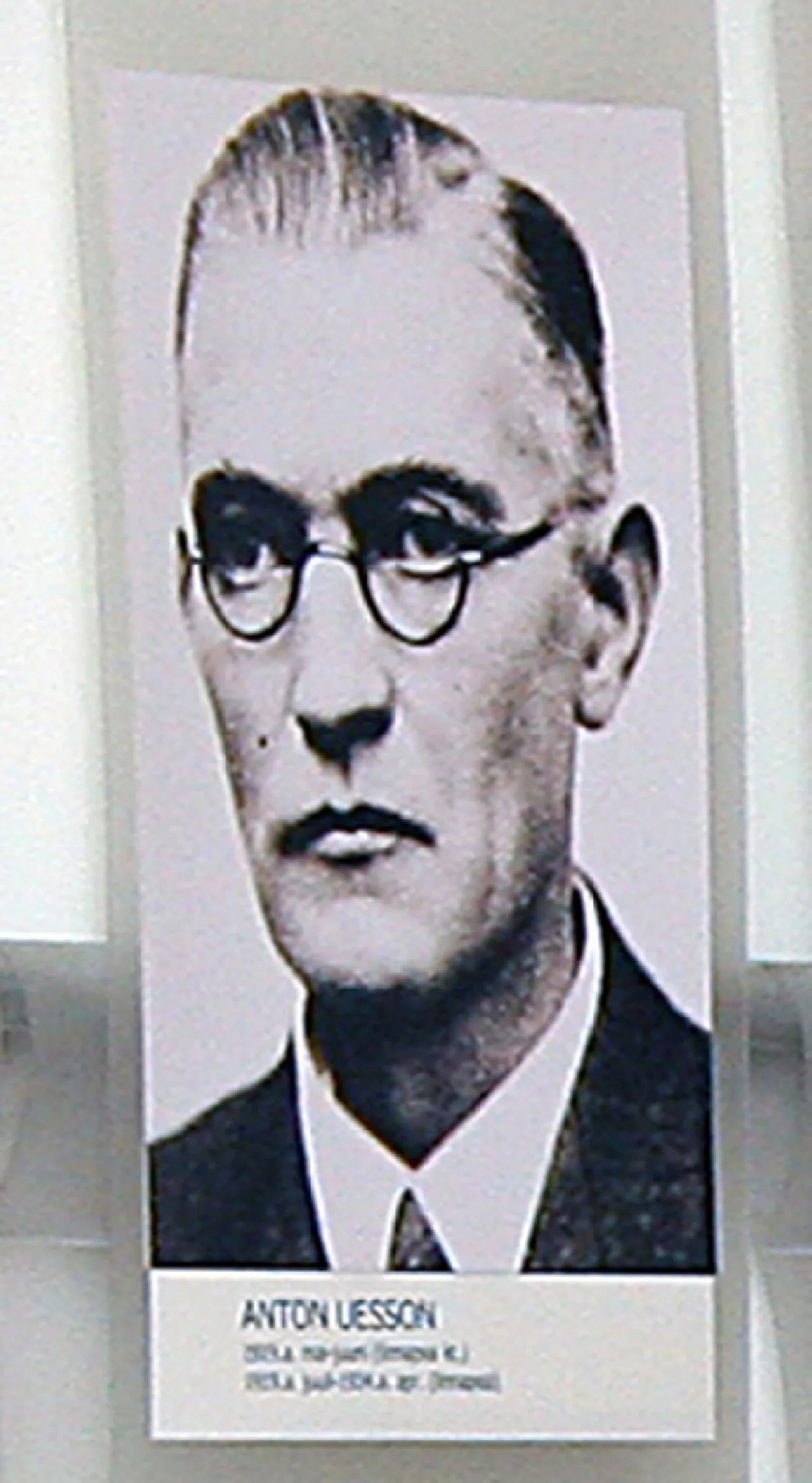 Portrait of Anton Uesson (1879–1942) – memorial page