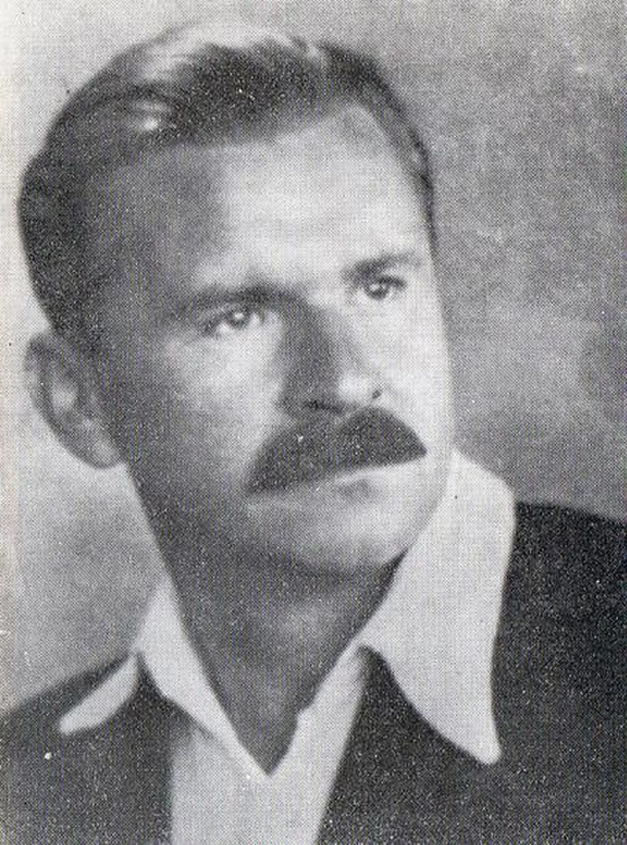 Porträt von Antoni Zdanowski (1895–1948) – Gedenkseite