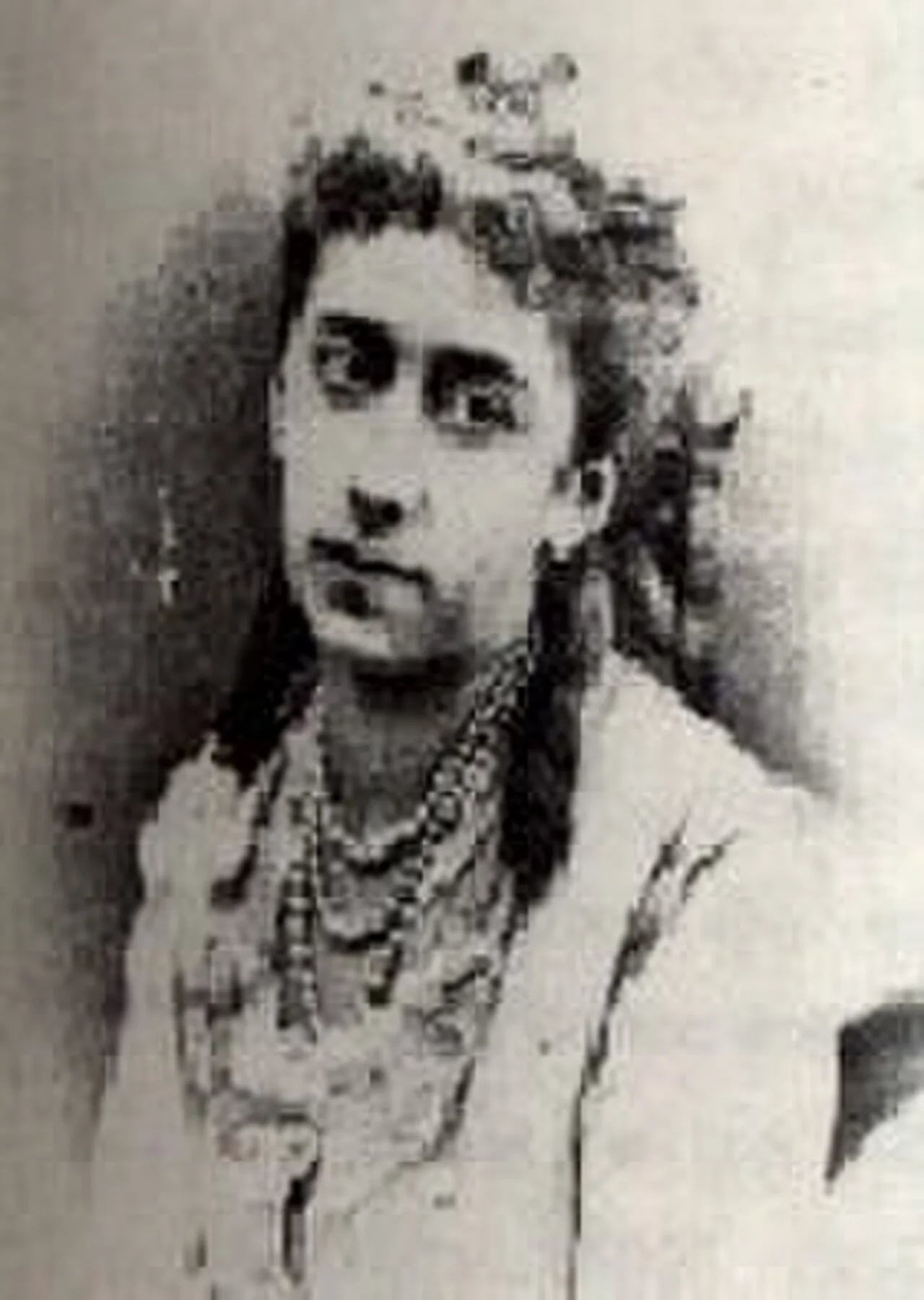 Porträt von Elisa de Boccard (1847–1925) – Gedenkseite
